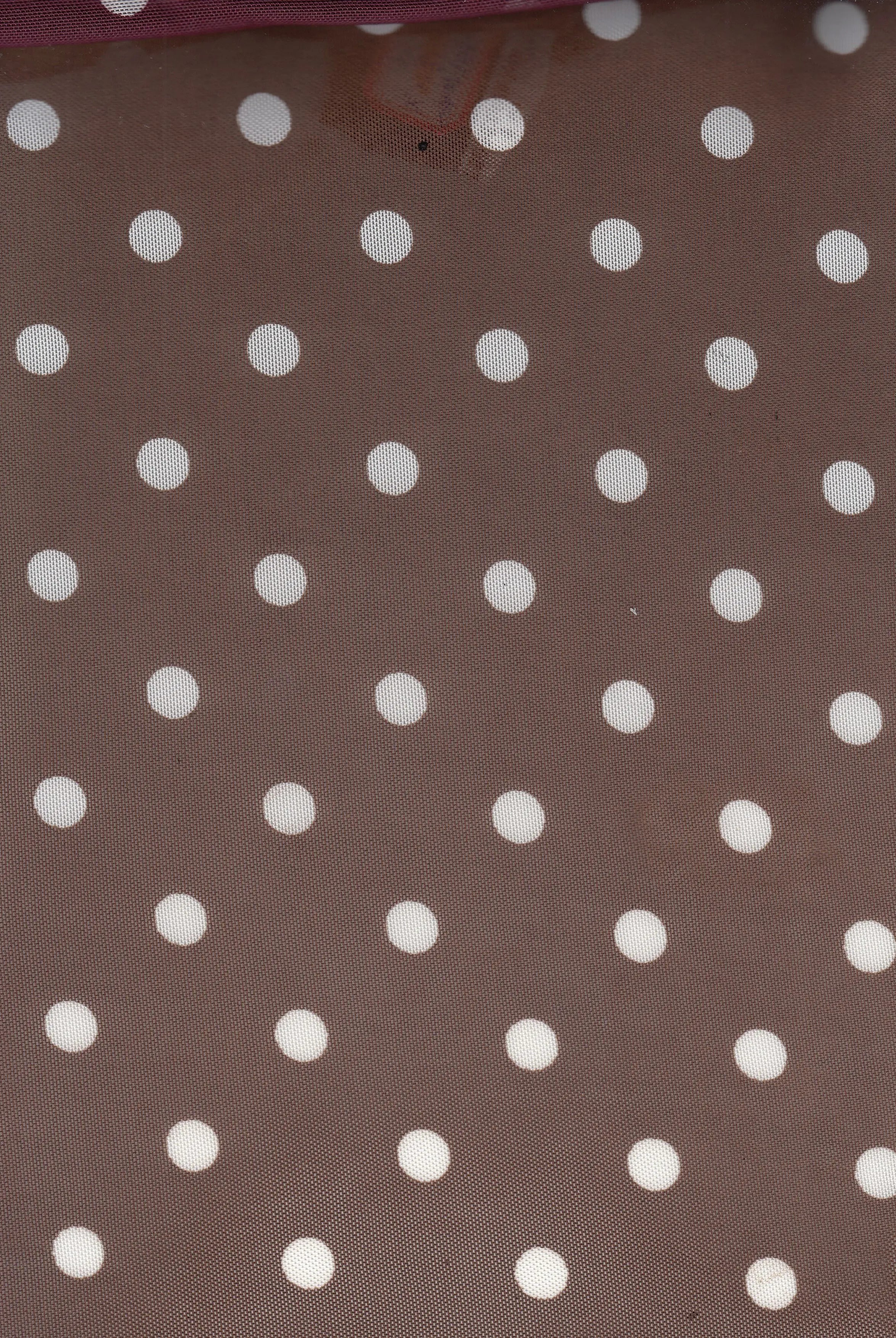 MESH-SE90548 BROWN BLOUSE BOTTOMS CAMI DOT DRESS LOUNGEWEAR MESH POLYESTER PRINT SPANDEX TOPS