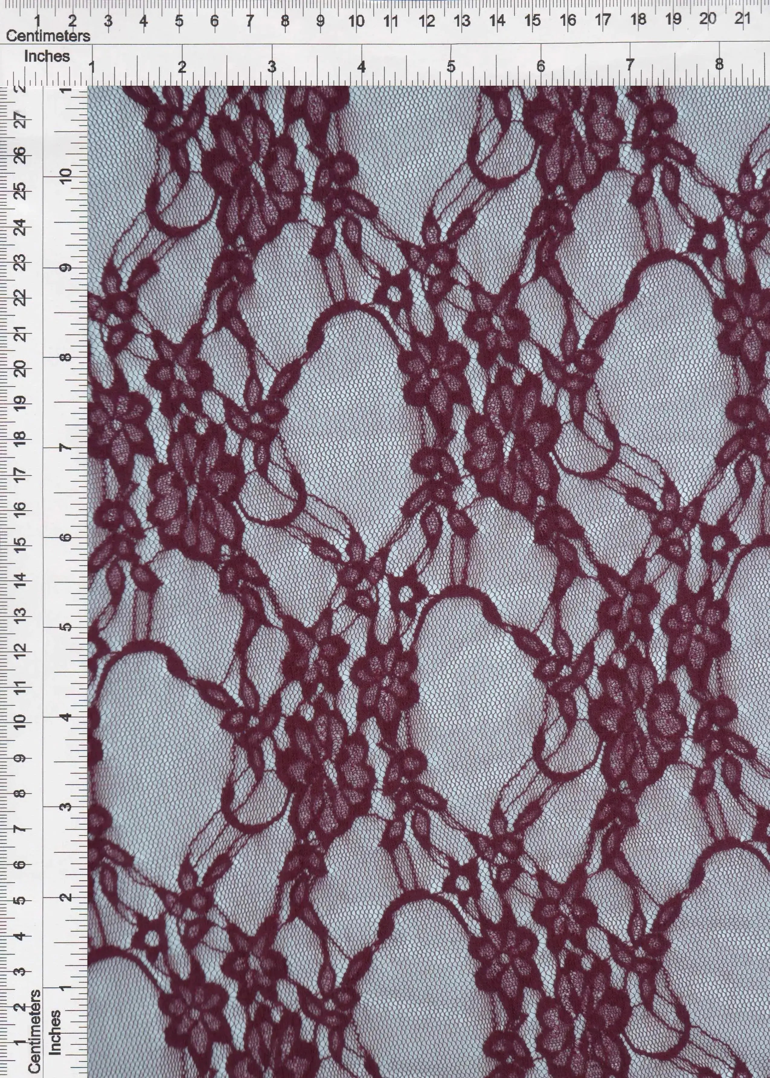 Nylon Floral Lace Fabric - LACE-1483