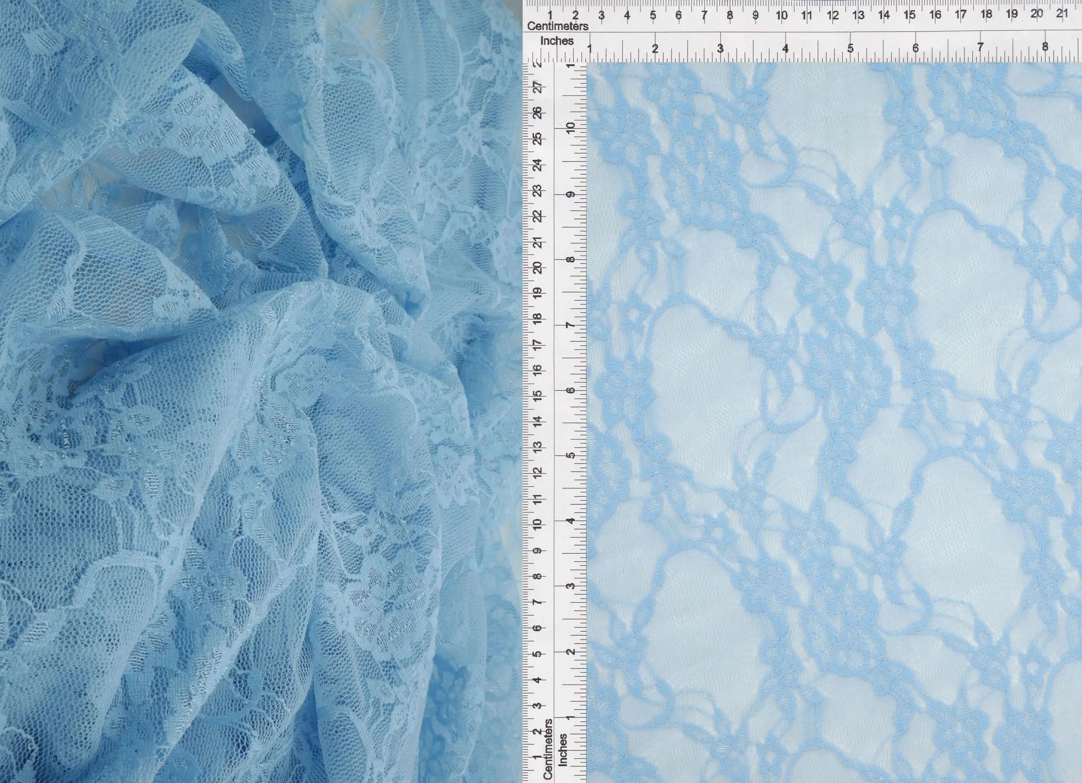 Nylon Floral Lace Fabric - LACE-1483