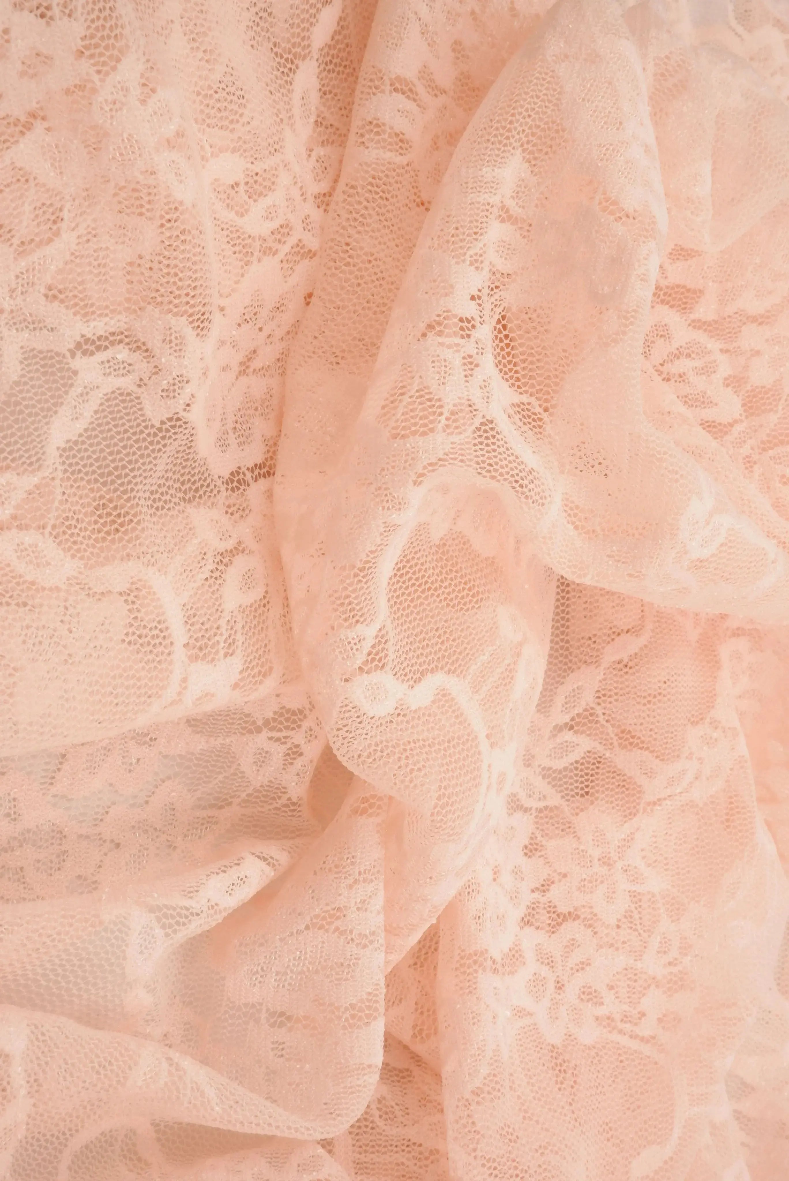 Nylon Floral Lace Fabric - LACE-1483