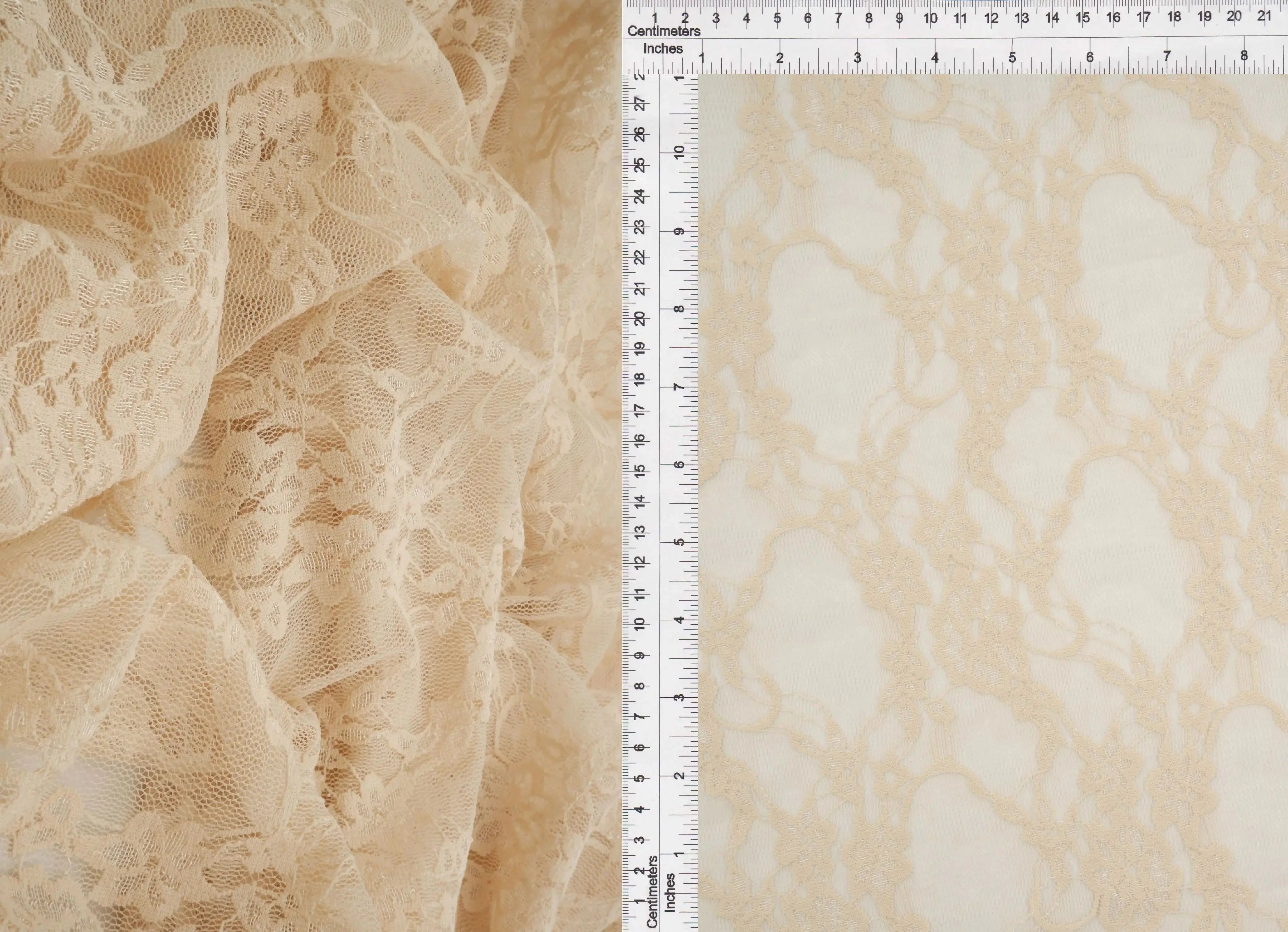 Nylon Floral Lace Fabric - LACE-1483
