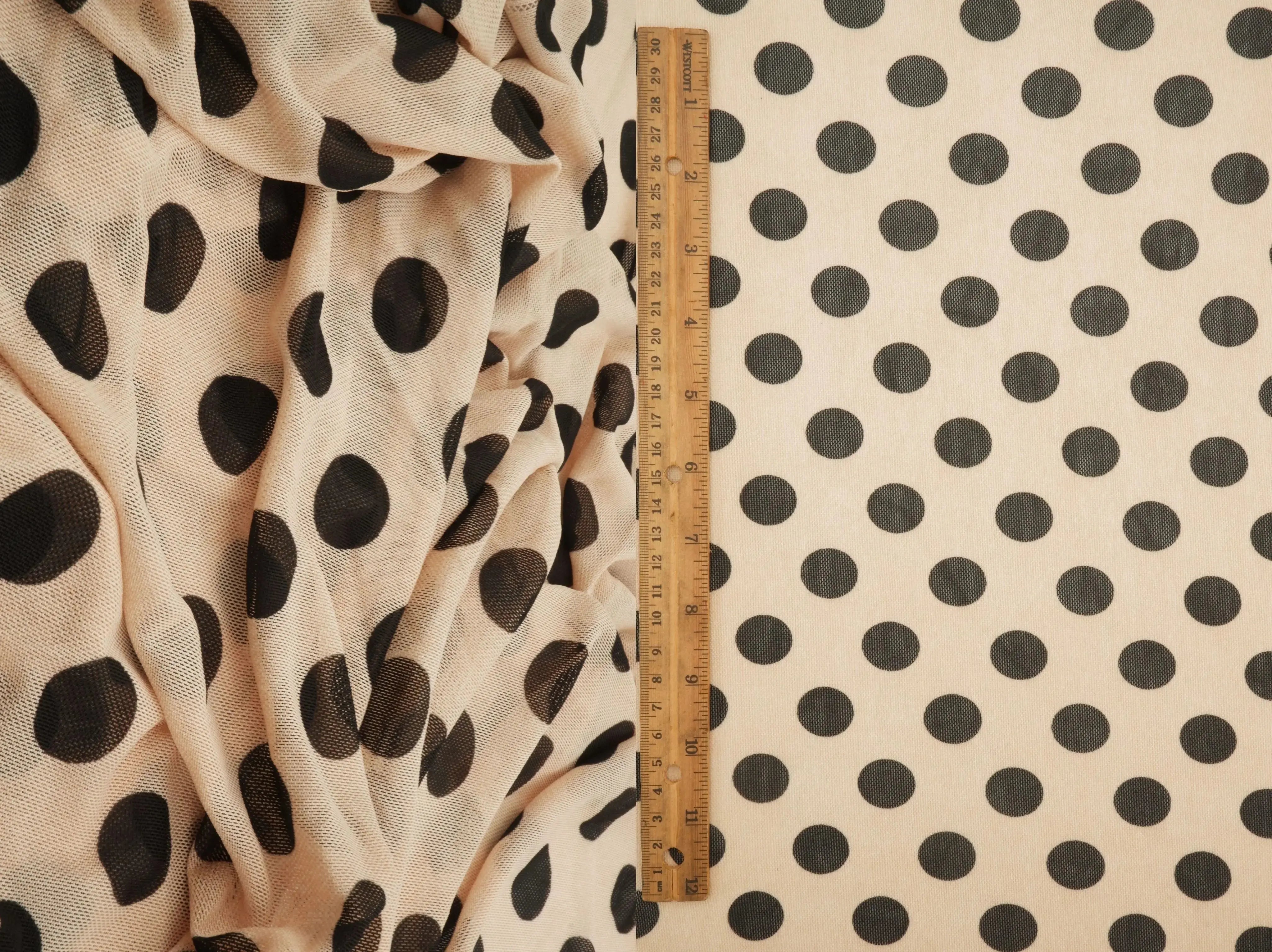 Polka Dot Mesh Print MESH-DU1665