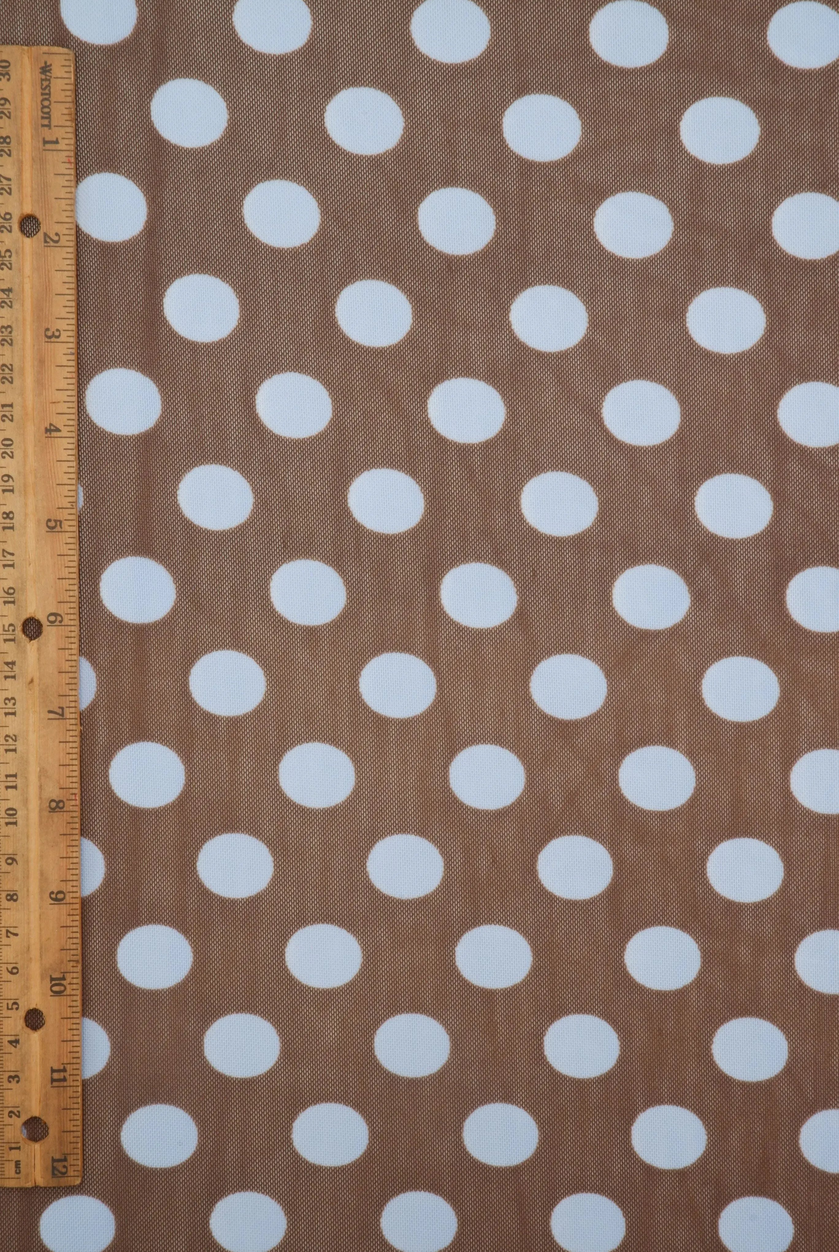 MESH-DU1665 BROWN/BLUE LT. MESH