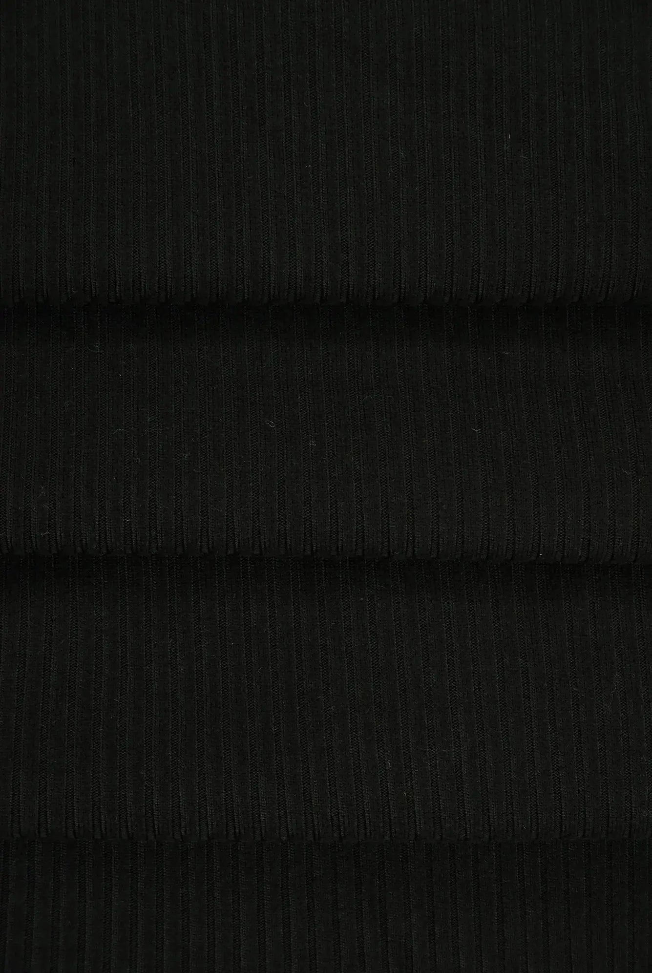 Rib Solid Stretch Knit Fabric - KNT4151