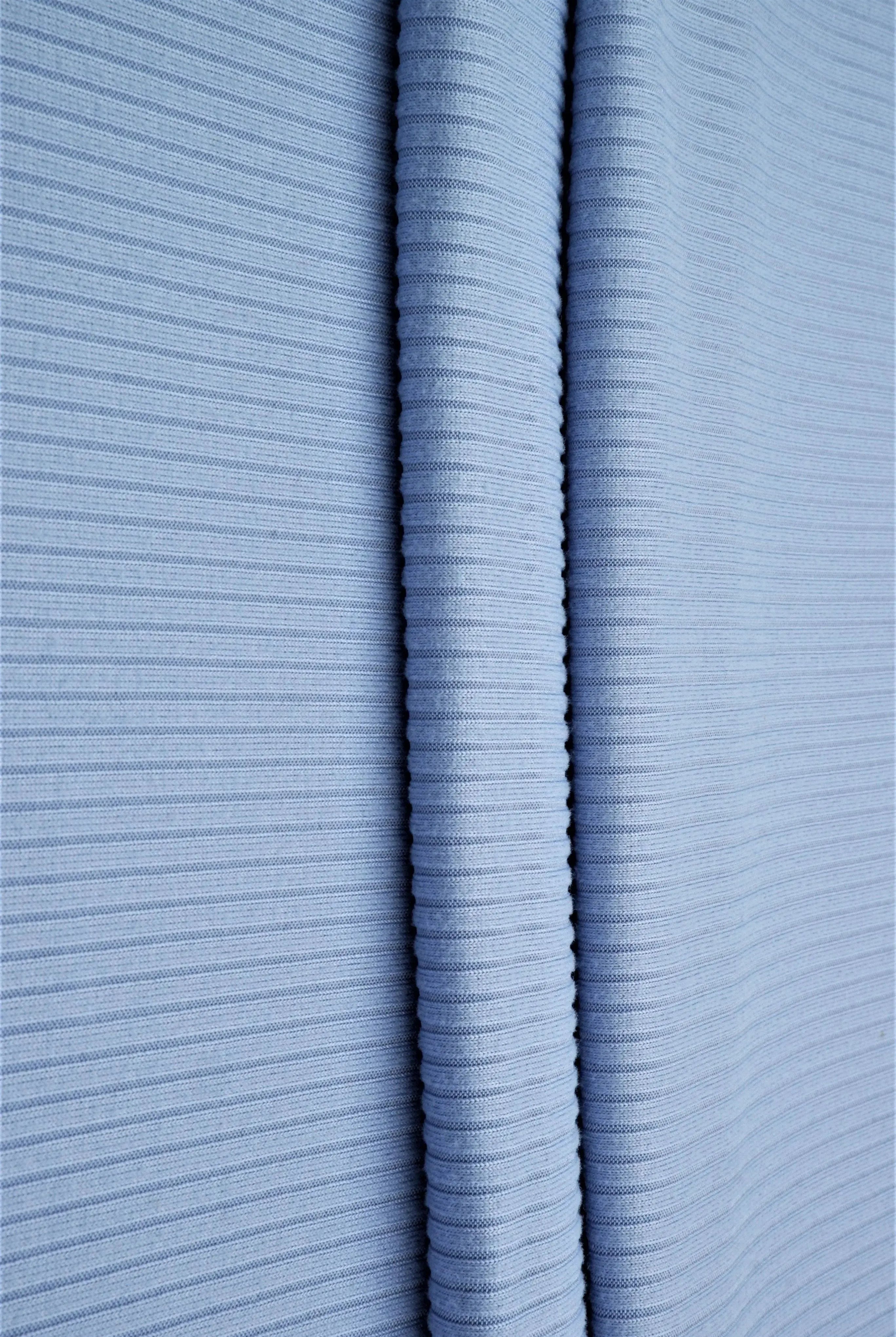 Rib Solid Stretch Knit Fabric - KNT4151