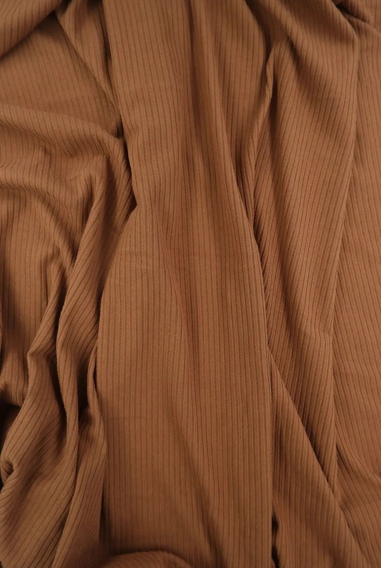 Rib Solid Stretch Knit Fabric - KNT4151