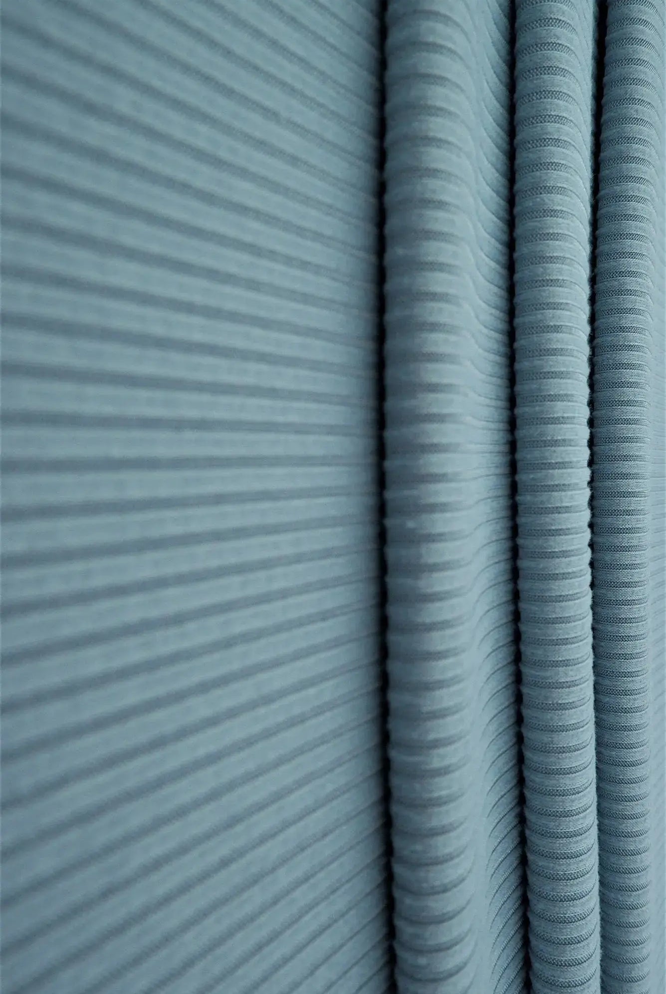 Rib Solid Stretch Knit Fabric - KNT4151