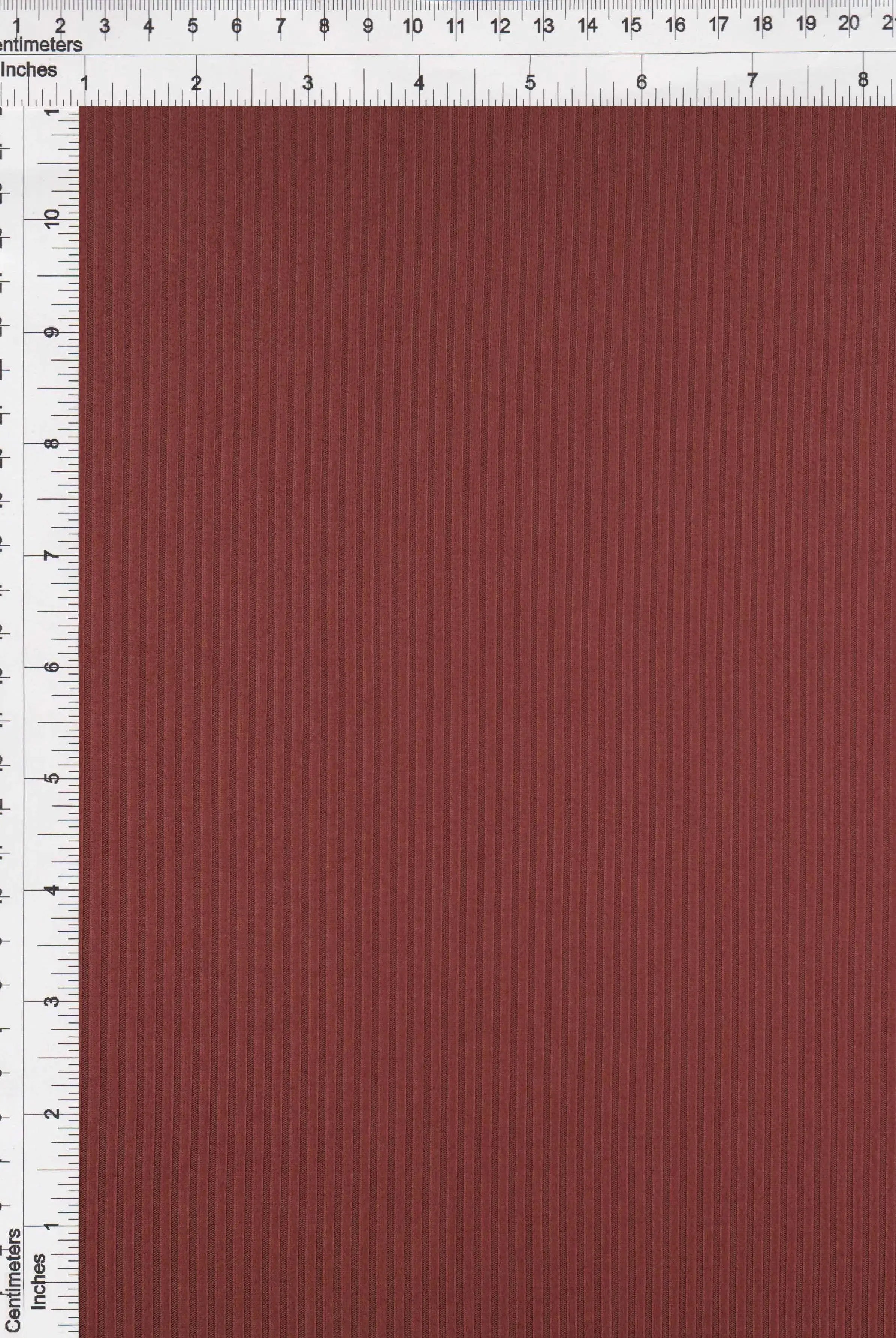 Rib Solid Stretch Knit Fabric - KNT4151