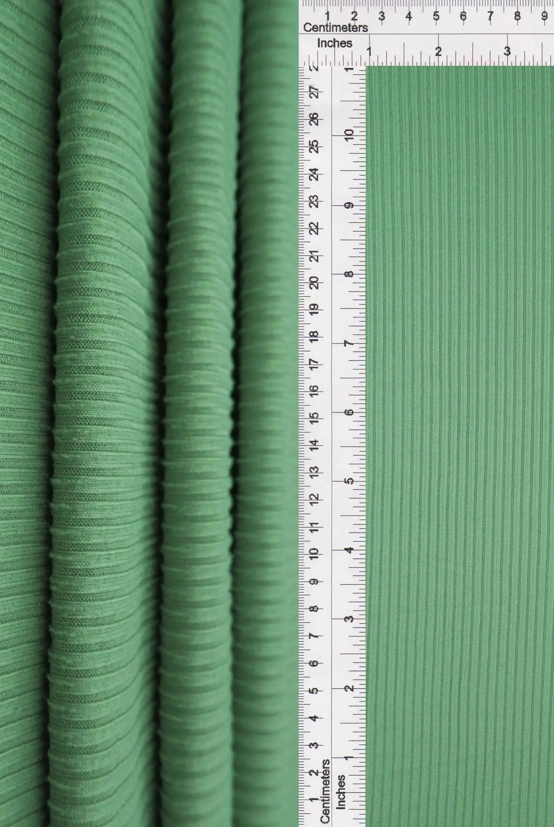 Rib Solid Stretch Knit Fabric - KNT4151