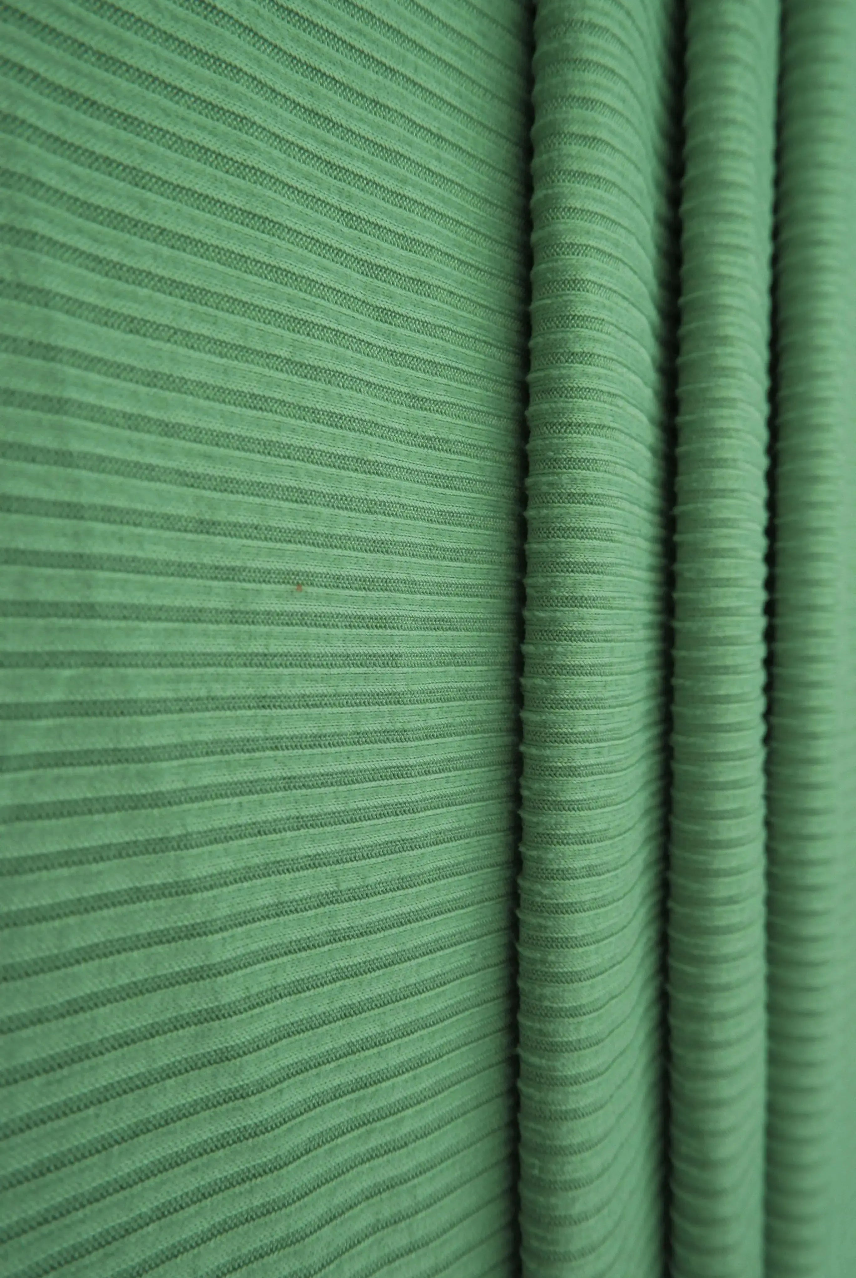 Rib Solid Stretch Knit Fabric - KNT4151