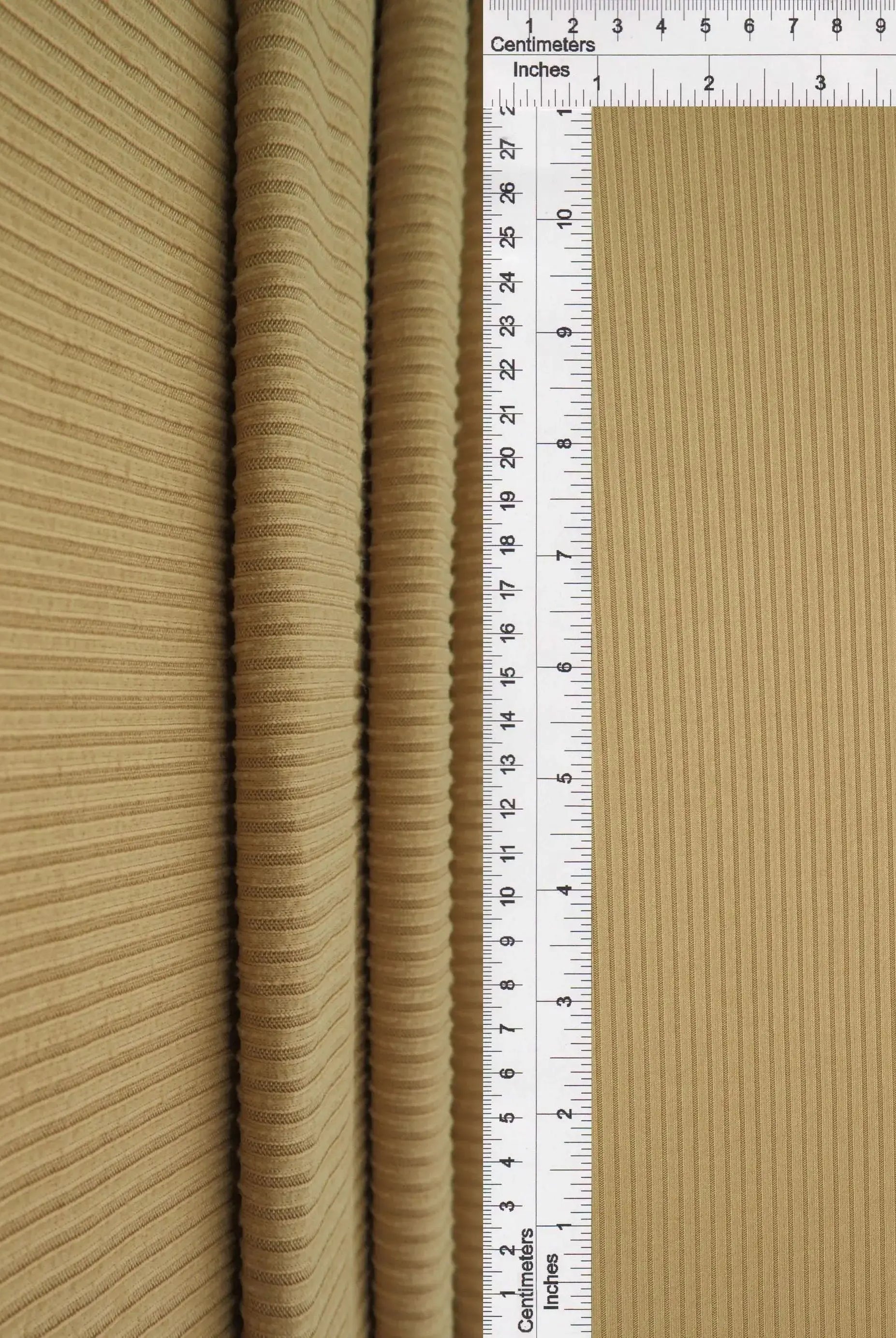 Rib Solid Stretch Knit Fabric - KNT4151