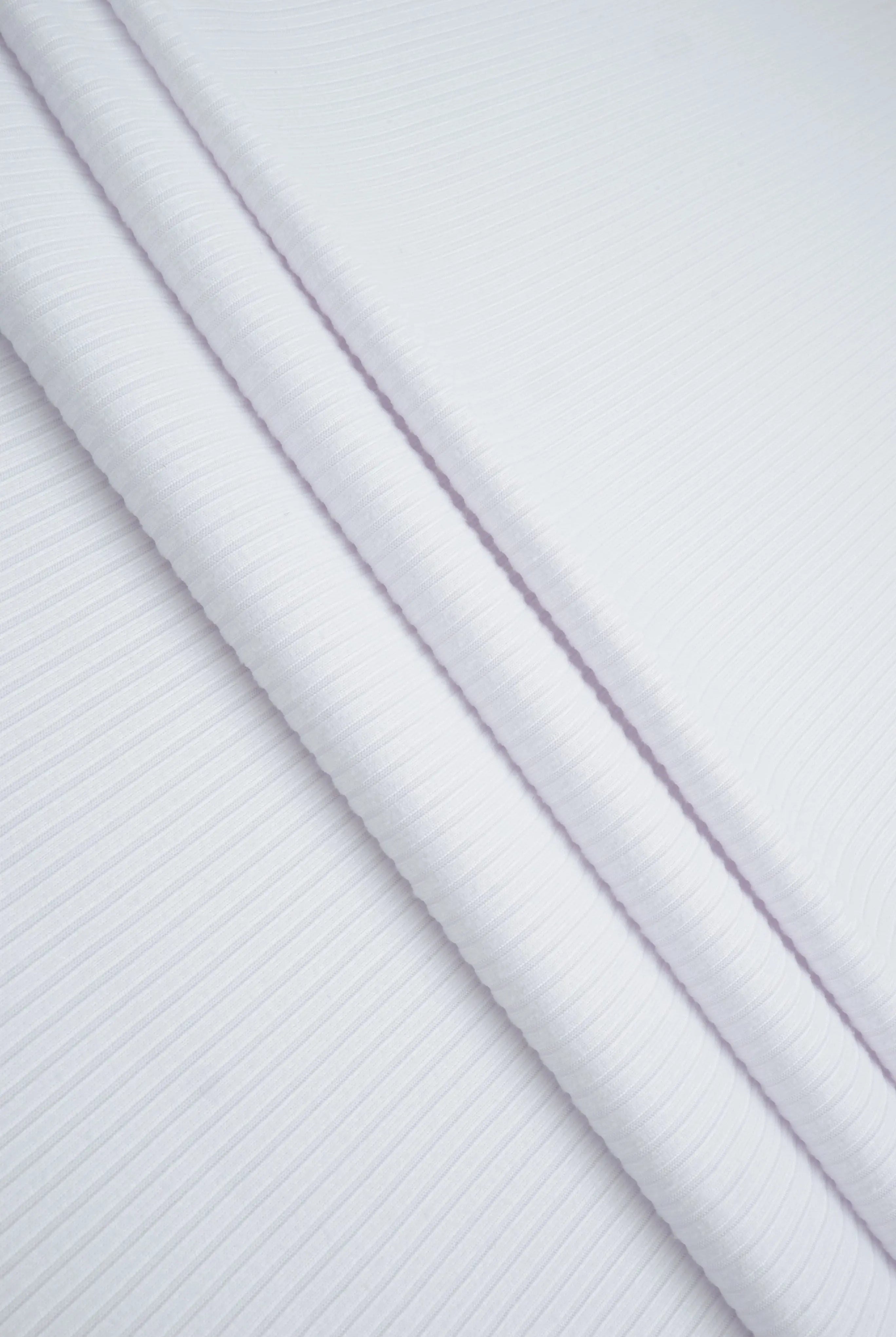 Rib Solid Stretch Knit Fabric - KNT4151