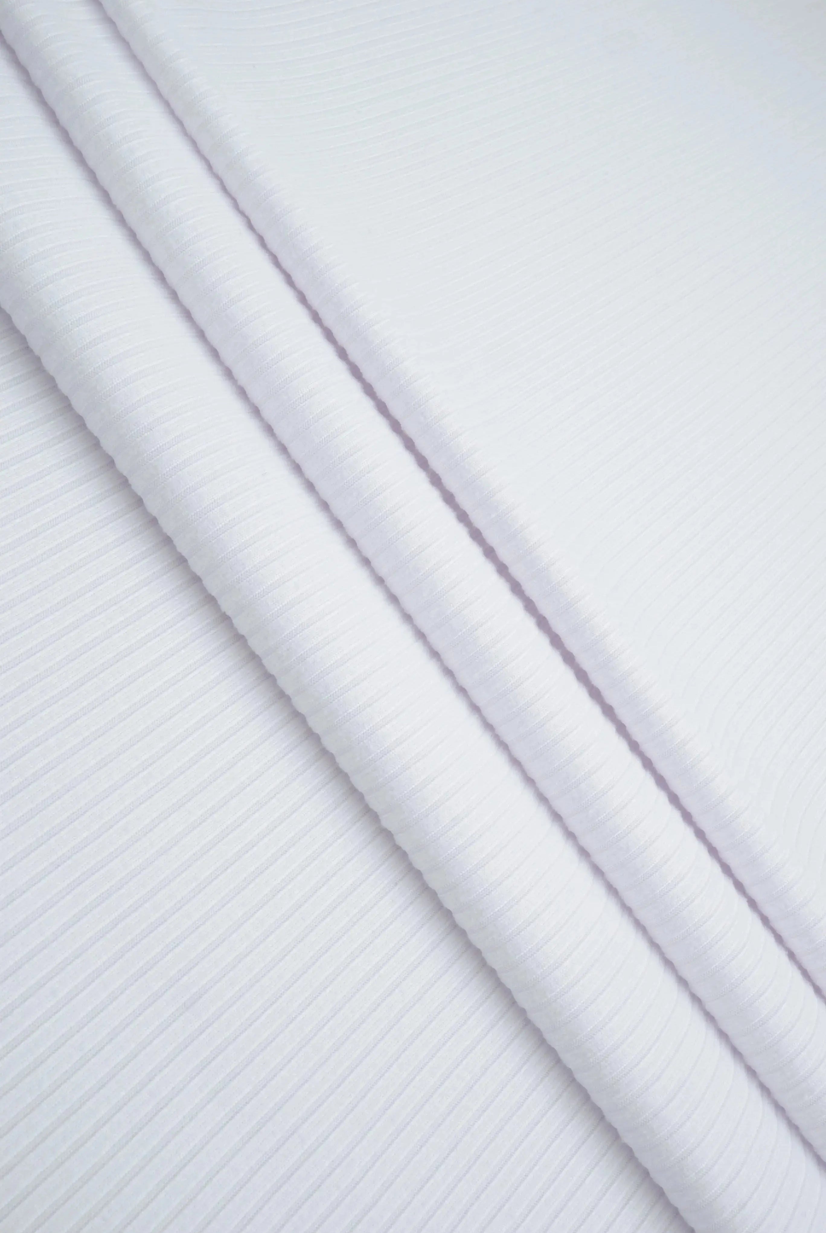 Rib Solid Stretch Knit Fabric - KNT4151