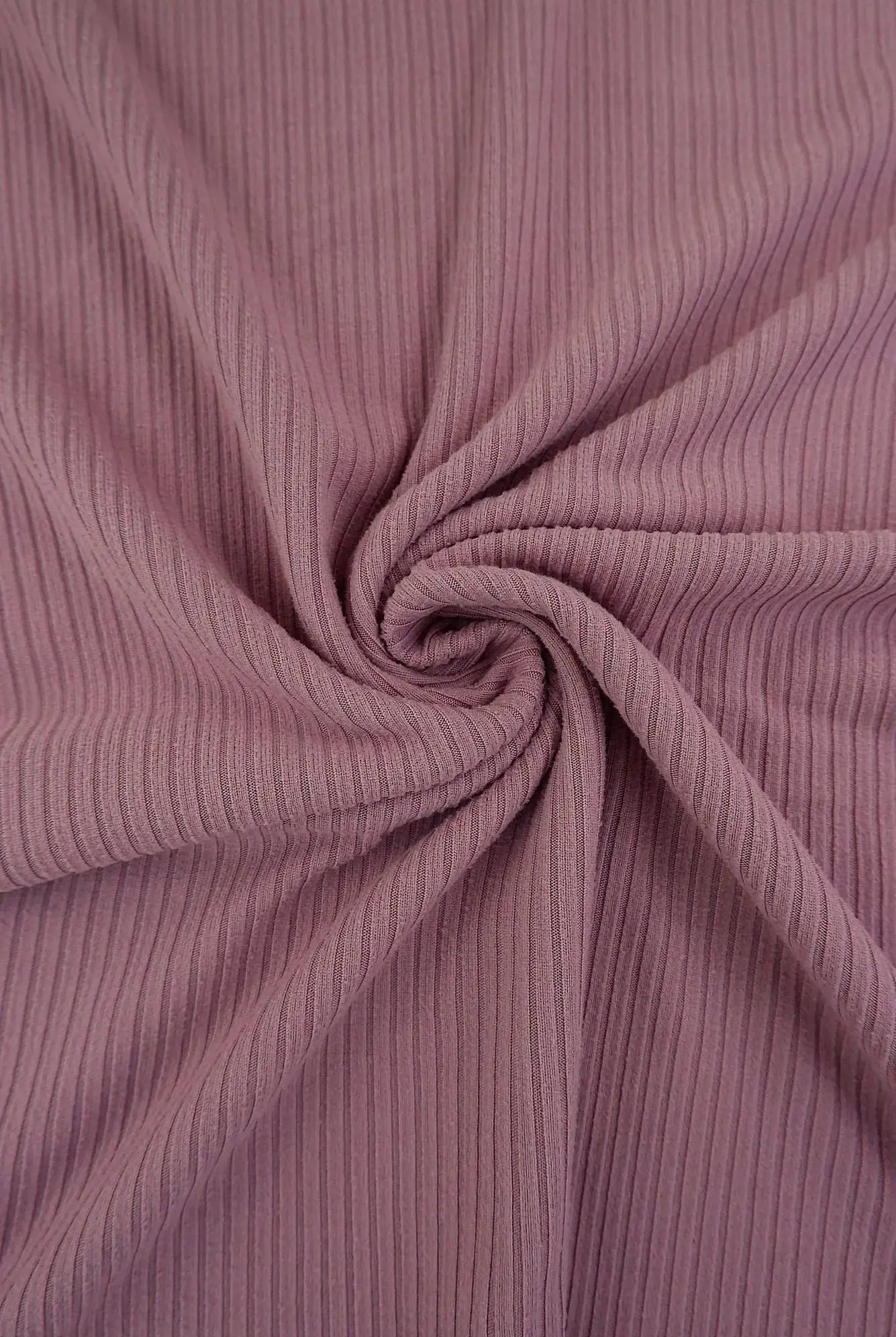 Rib Solid Stretch Knit Fabric - KNT4151