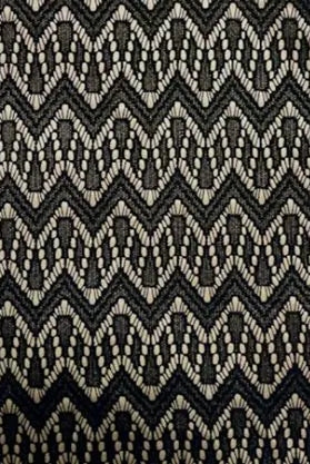 SATIN LACE CREAM/BLACK LACE