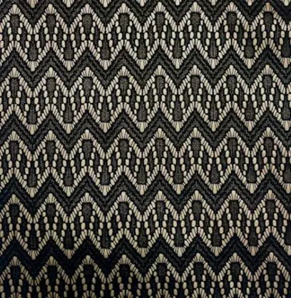 SATIN LACE CREAM/BLACK LACE