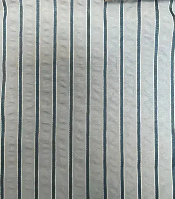 Seersucker Stripe Poly Cotton Rayon Woven Fabric - POP4615