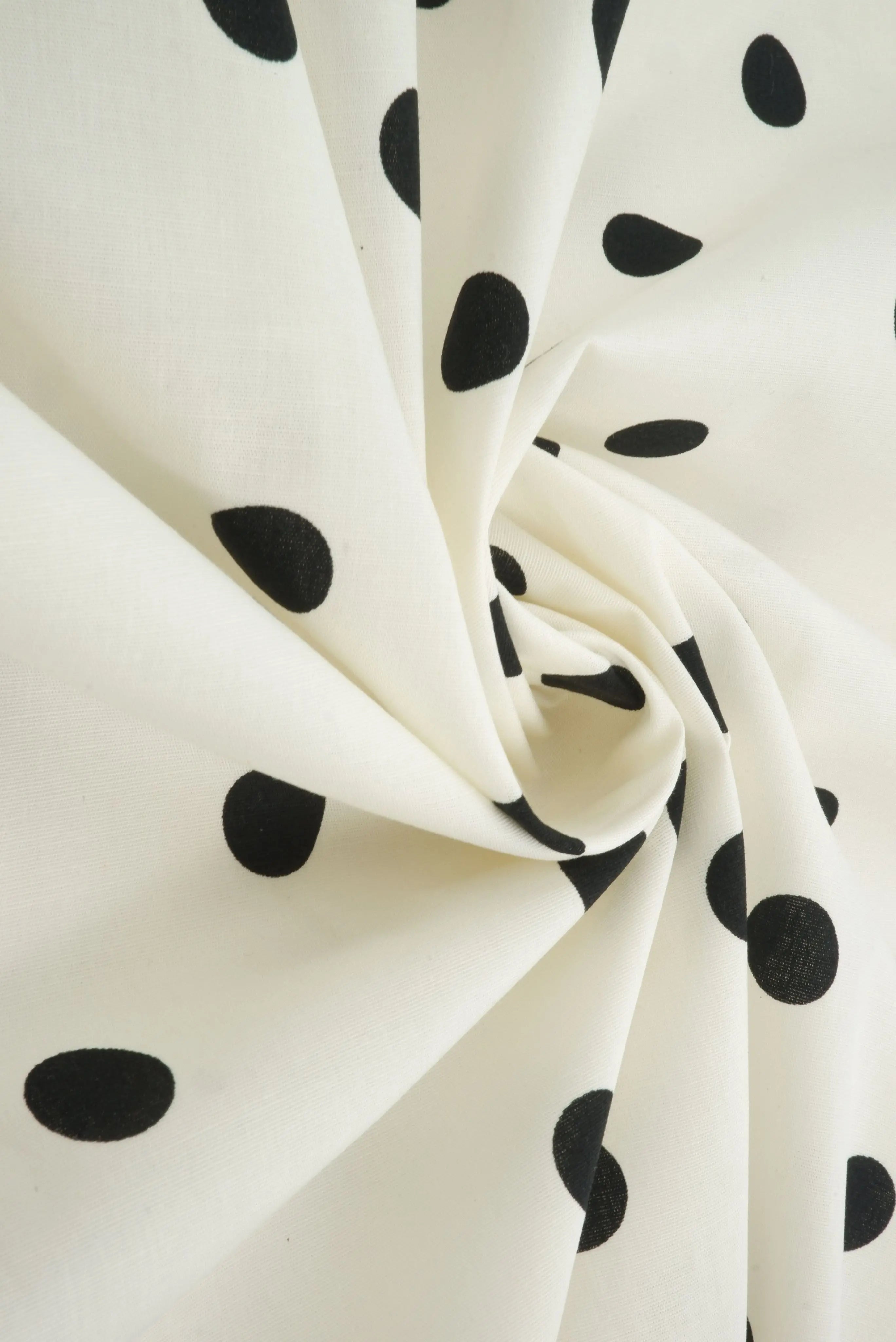 Small Dot Stretch Poplin Fabric - POP810-MS11476