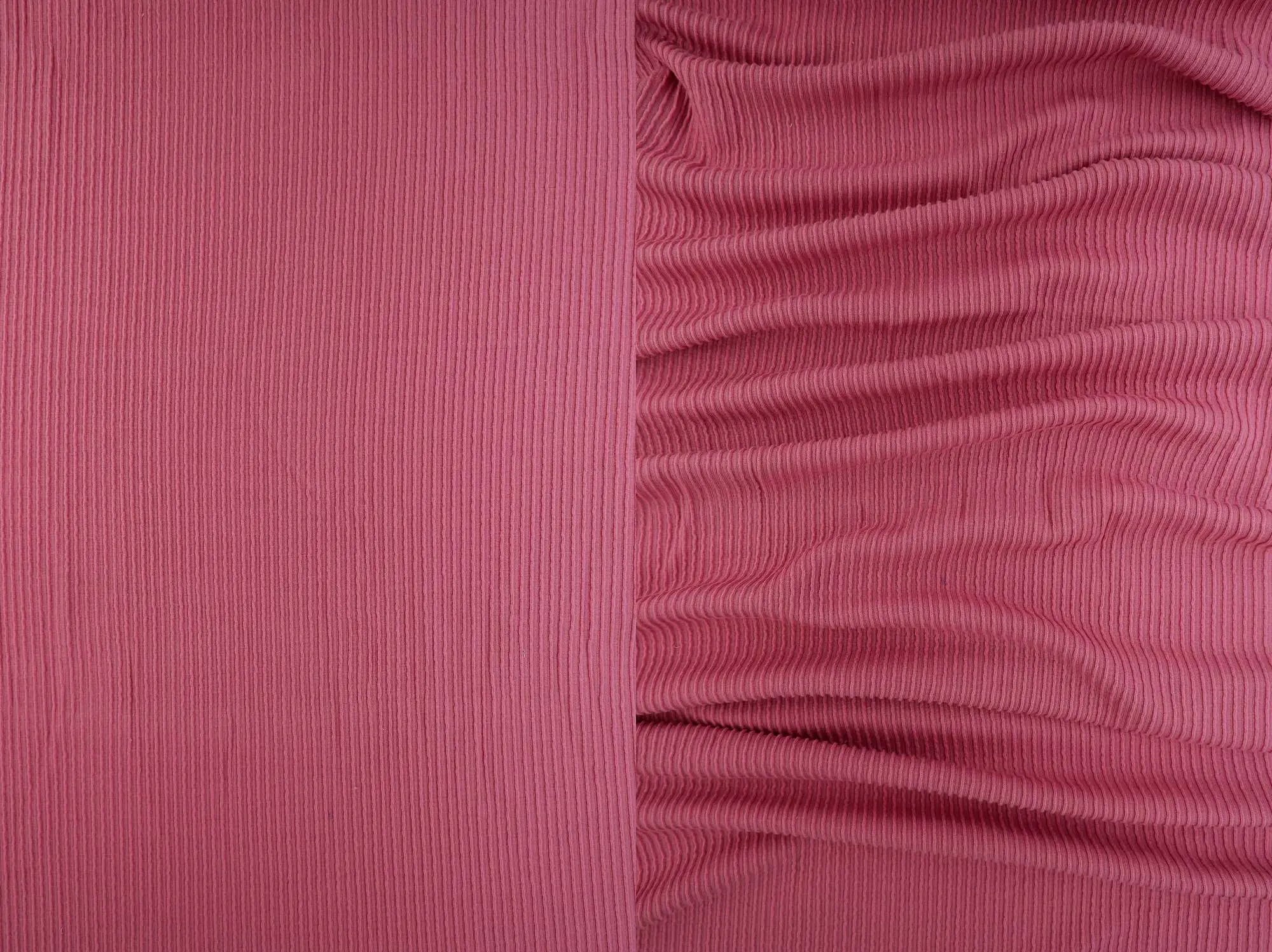 KNT4204 MAUVE DOUBLE KNIT NO-PRINT POLYESTER PURPLE RAYON RED RIB SOLID SPANDEX STRETCH URBAN