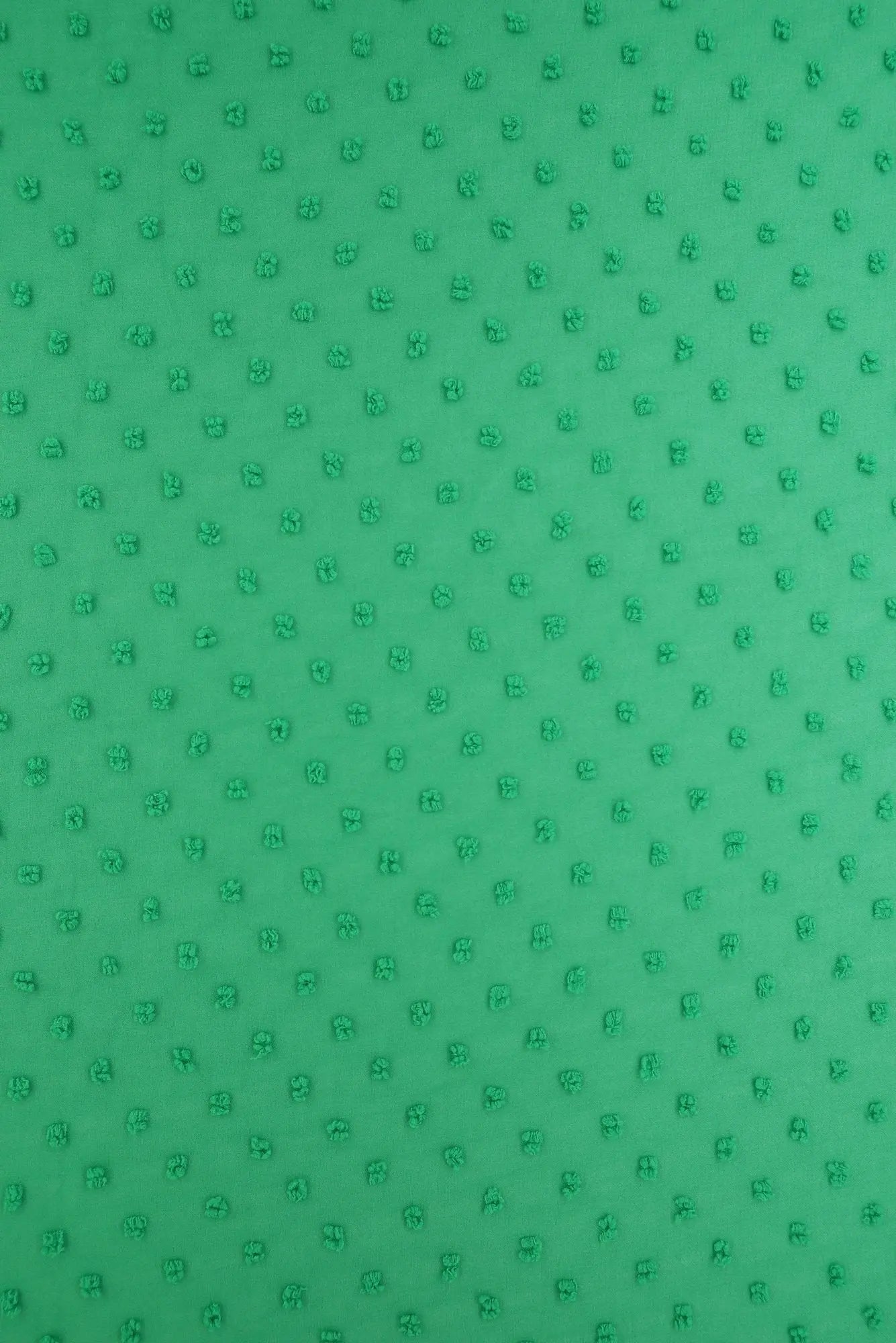 HIMLT-3132 GREEN BLOUSE CHIFFON DOT DRESS GREEN HI-MULTI NON STRETCH POLYESTER SKIRTS SOLID SWISS TOPS WOVEN