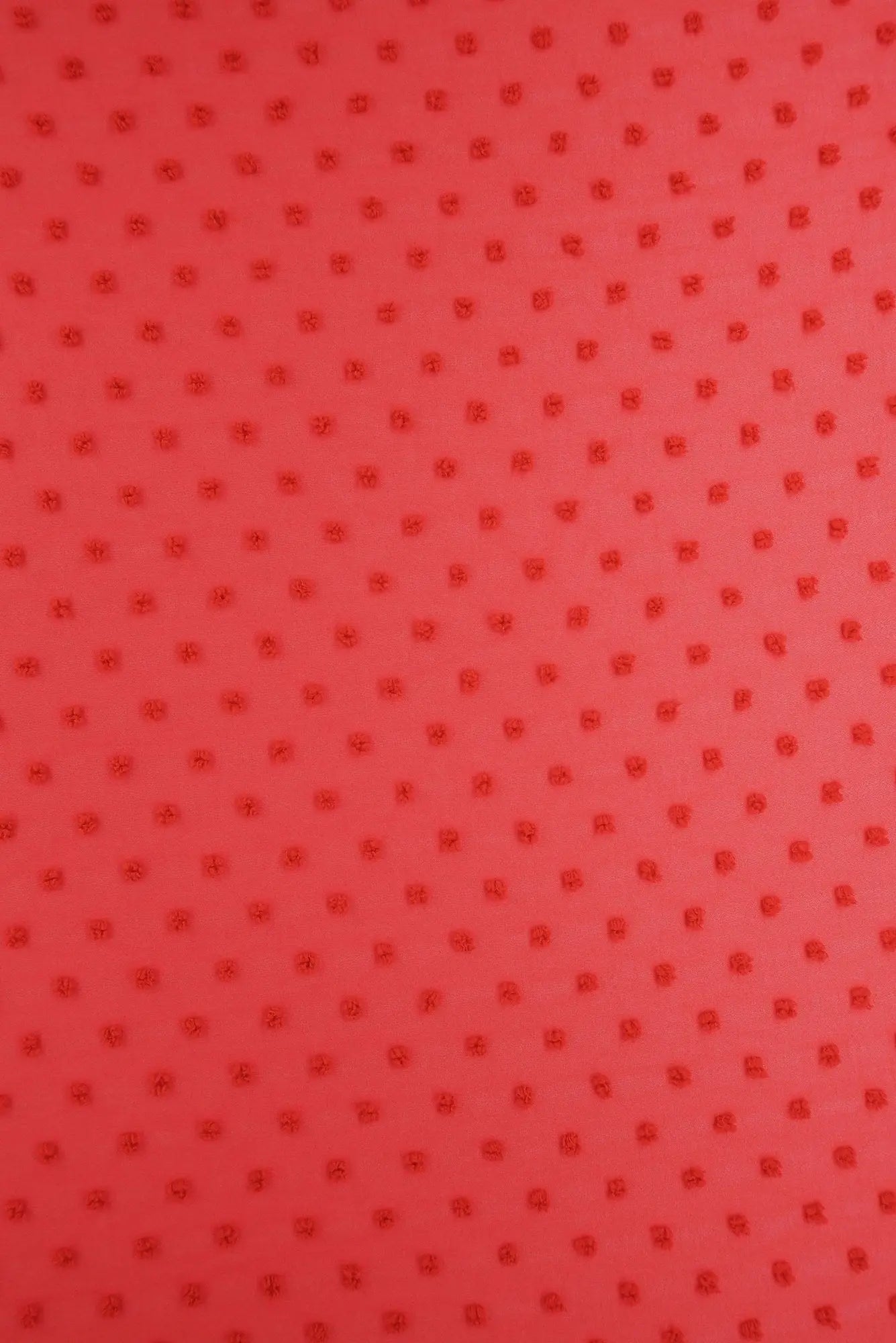 HIMLT-3132 RED BLOUSE CHIFFON DOT DRESS HI-MULTI NON STRETCH POLYESTER RED SKIRTS SOLID SWISS TOPS WOVEN