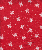 KNT2100-Q91217 RED BIKER SHORTS BLOUSE BODYSUIT CAMI DRESS DTY BRUSHED FLOWER KNIT LOUNGEWEAR PANTS POLYESTER PRINT RED SKIRTS SPANDEX STRETCH T-SHIRT TOPS TUNICS WHITE