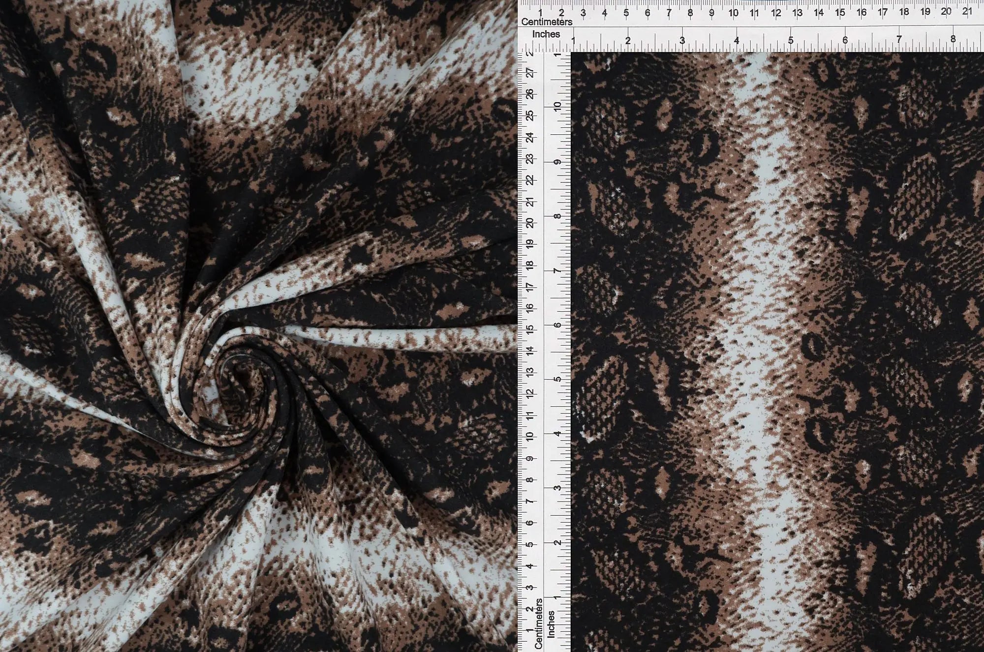 KNT2100-MS91150 MOCHA ANIMAL BIKER SHORTS BLOUSE BODYSUIT BROWN CAMI DRESS DTY BRUSHED KNIT LOUNGEWEAR PANTS POLYESTER PRINT SKIRTS SNAKE SPANDEX STRETCH T-SHIRT TOPS TUNICS