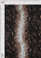 KNT2100-MS91150 MOCHA ANIMAL BIKER SHORTS BLOUSE BODYSUIT BROWN CAMI DRESS DTY BRUSHED KNIT LOUNGEWEAR PANTS POLYESTER PRINT SKIRTS SNAKE SPANDEX STRETCH T-SHIRT TOPS TUNICS
