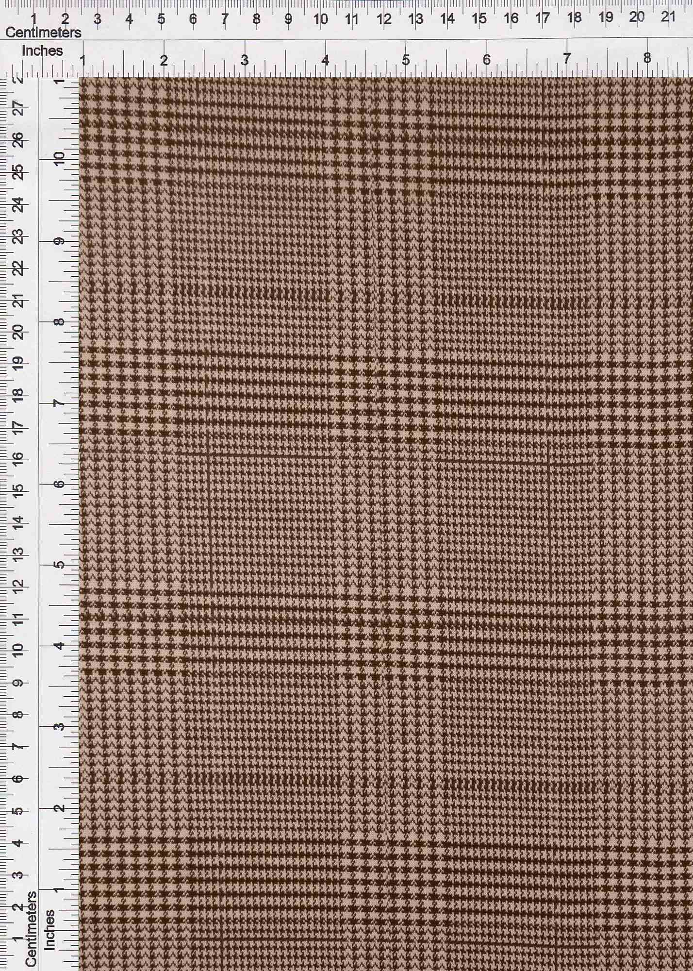 KNT3930 BROWN BODYSUIT DRESS JACQUARD KNIT PANTS PLAID POLYESTER RAYON SKIRTS SOLID-B SPANDEX STRETCH TOPS TUNICS YARN DYED
