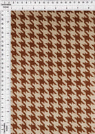 KNT4142 WHITE/COCO BROWN BODYSUIT DRESS HERRINGBONE HOUNDSTOOTH JACQUARD KNIT PANTS POLYESTER SKIRTS SOLID-B SPANDEX STRETCH TUNICS YARN DYED