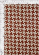 KNT4142 WHITE/BRICK BODYSUIT DRESS HERRINGBONE HOUNDSTOOTH JACQUARD KNIT PANTS POLYESTER SKIRTS SOLID-B SPANDEX STRETCH TUNICS YARN DYED