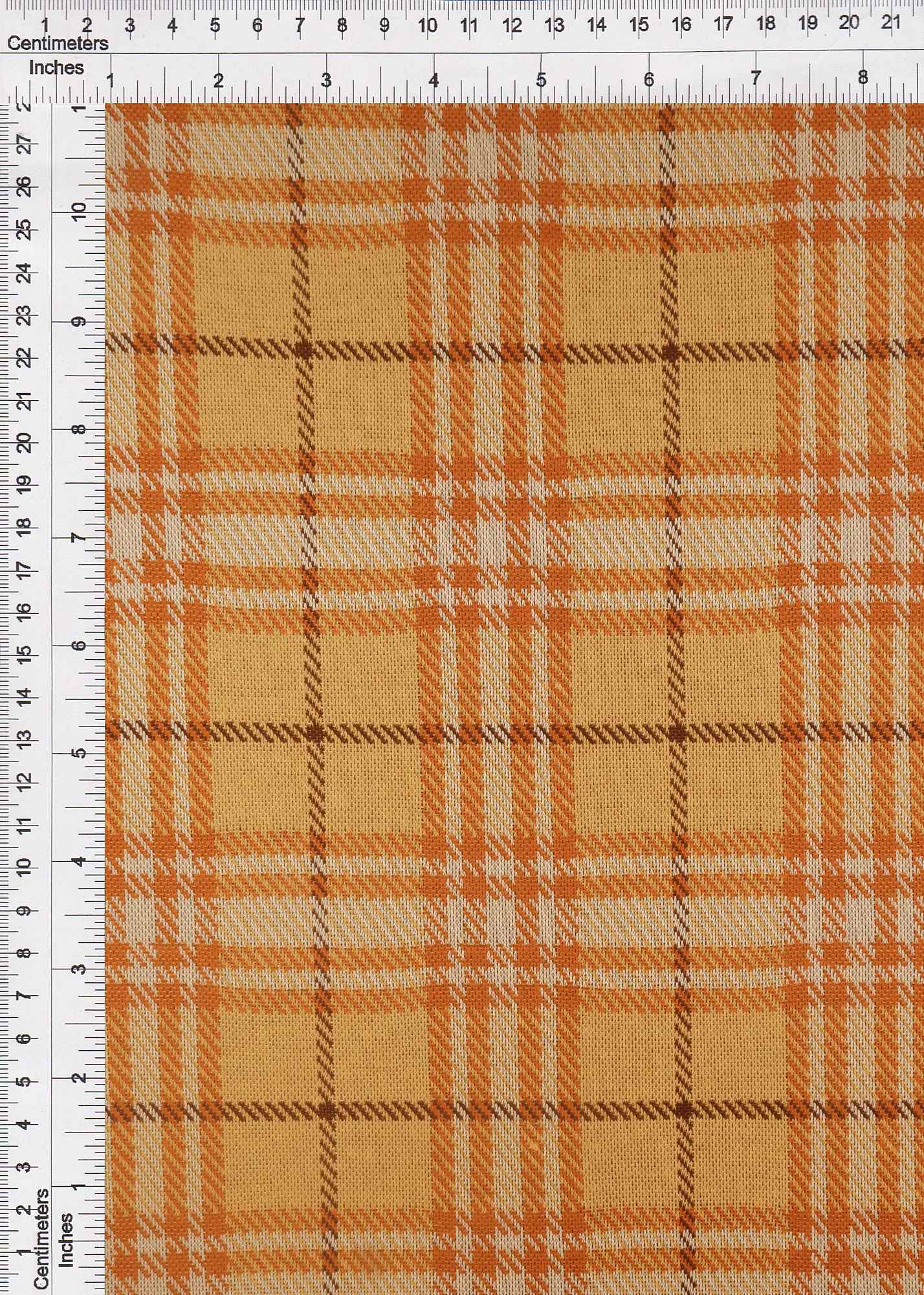 KNT4125 ORANGE/RUST BODYSUIT BOTTOMS DRESS KNIT PANTS PLAID RAYON SKIRTS SOLID-B SPANDEX STRETCH TOPS YARN DYED