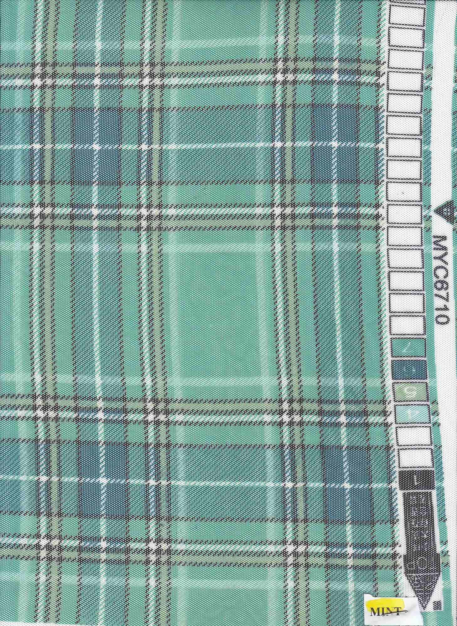 MESH-Q10125 MINT BLACK BLOUSE BLUE BODYSUIT CAMI FLOCKING GREEN LOUNGEWEAR MESH PLAID POLYESTER PRINT SPANDEX STRETCH TOPS TUNICS WHITE