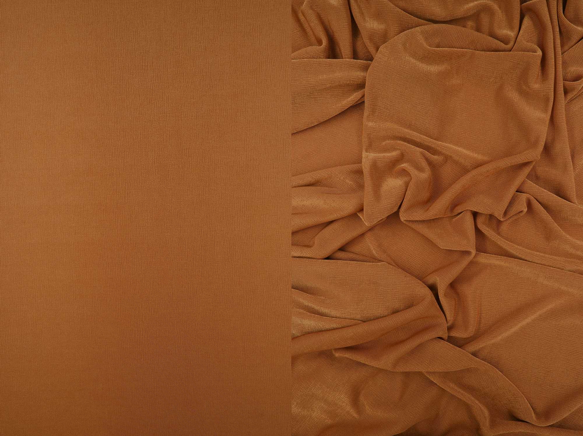 KNT3963 CAMEL BODYSUIT BOTTOMS BROWN CAMI DRESS KNIT LOUNGEWEAR NO-PRINT PANTS POLYESTER RIBBED 1X1 SLINKY SOLID SPANDEX STRETCH T-SHIRT TOPS TUNICS