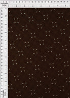 KNT4187 BROWN DTY EYELET JACQUARD KNIT NO-PRINT POLYESTER SOLID SPANDEX STRETCH