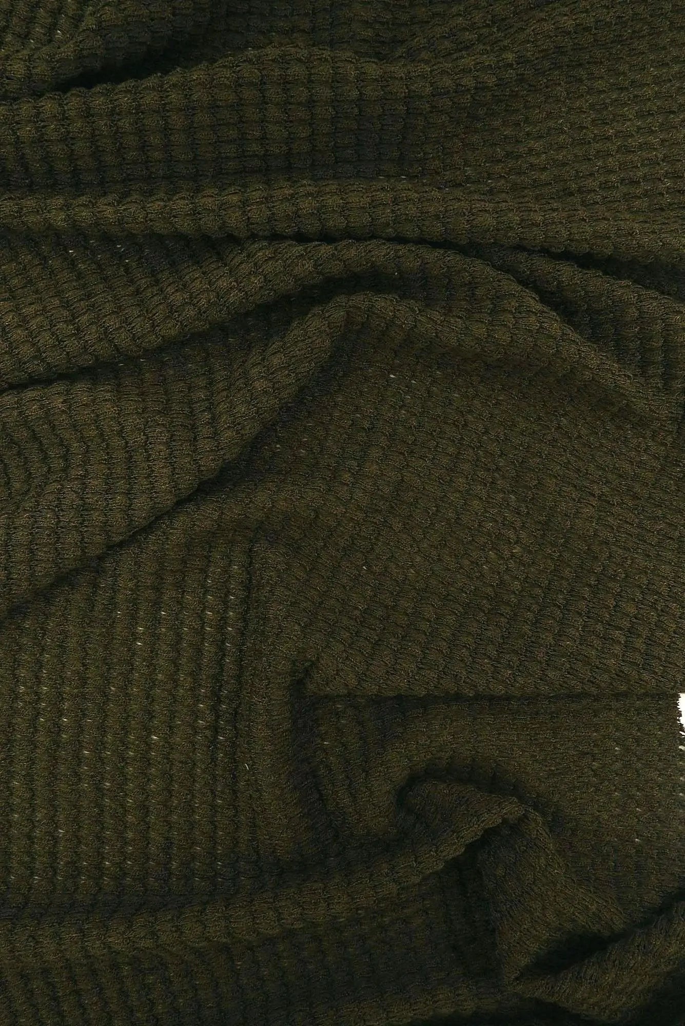 KNT4190 BROWN ACTIVEWEAR BOTTOMS CAMI DRESS KNIT LOUNGEWEAR NO-PRINT POLYESTER RAYON SOLID SPANDEX STRETCH SWEATER TOPS TUNICS WAFFLE