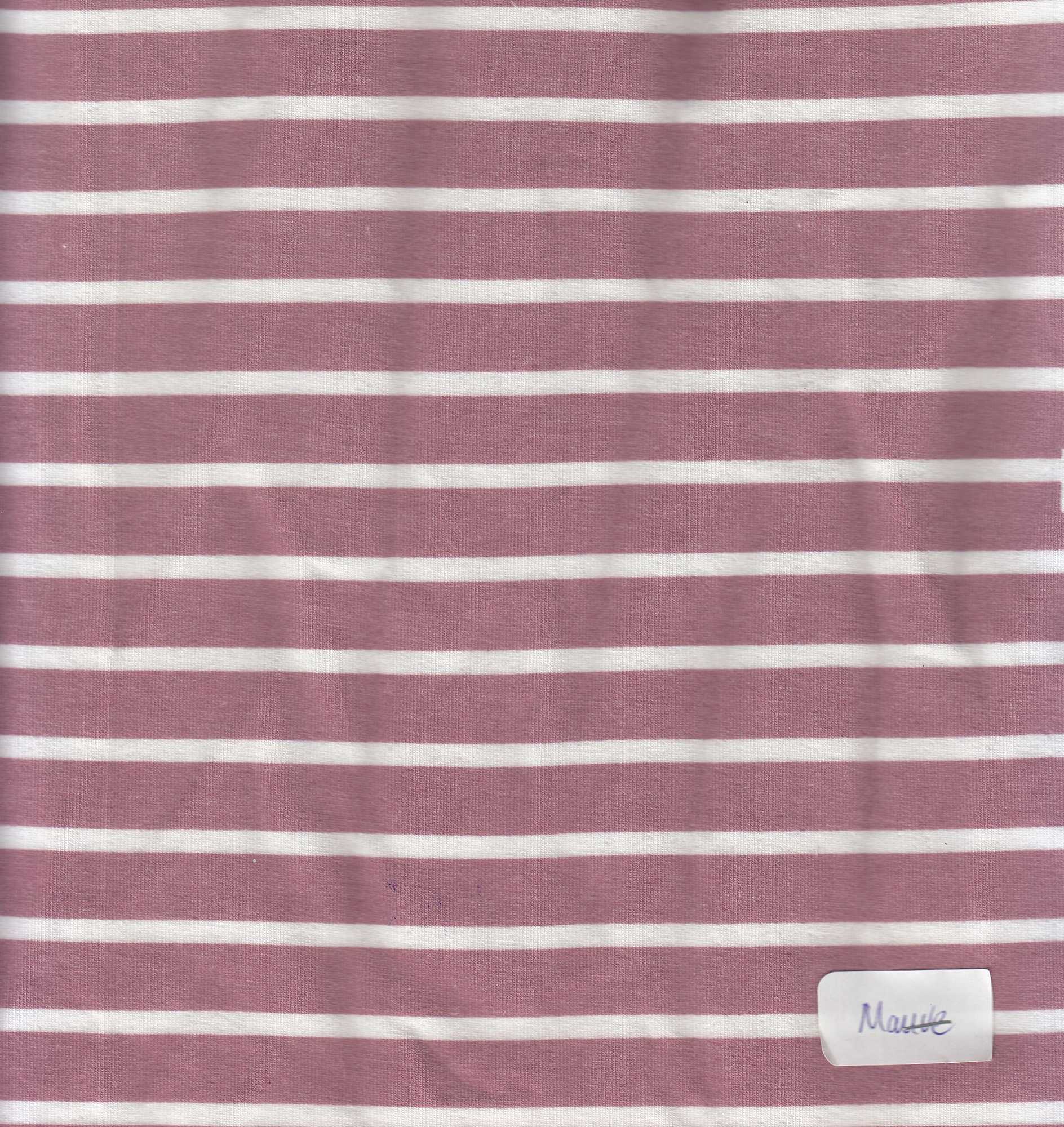 KNT1374-DU1265 MAUVE BODYSUIT DRESS HORIZONTAL STRIPE KNIT LOUNGEWEAR PANTS PINK POLYESTER PRINT RAYON RED SPANDEX STRETCH SWEATER T-SHIRT TOPS TUNICS WHITE