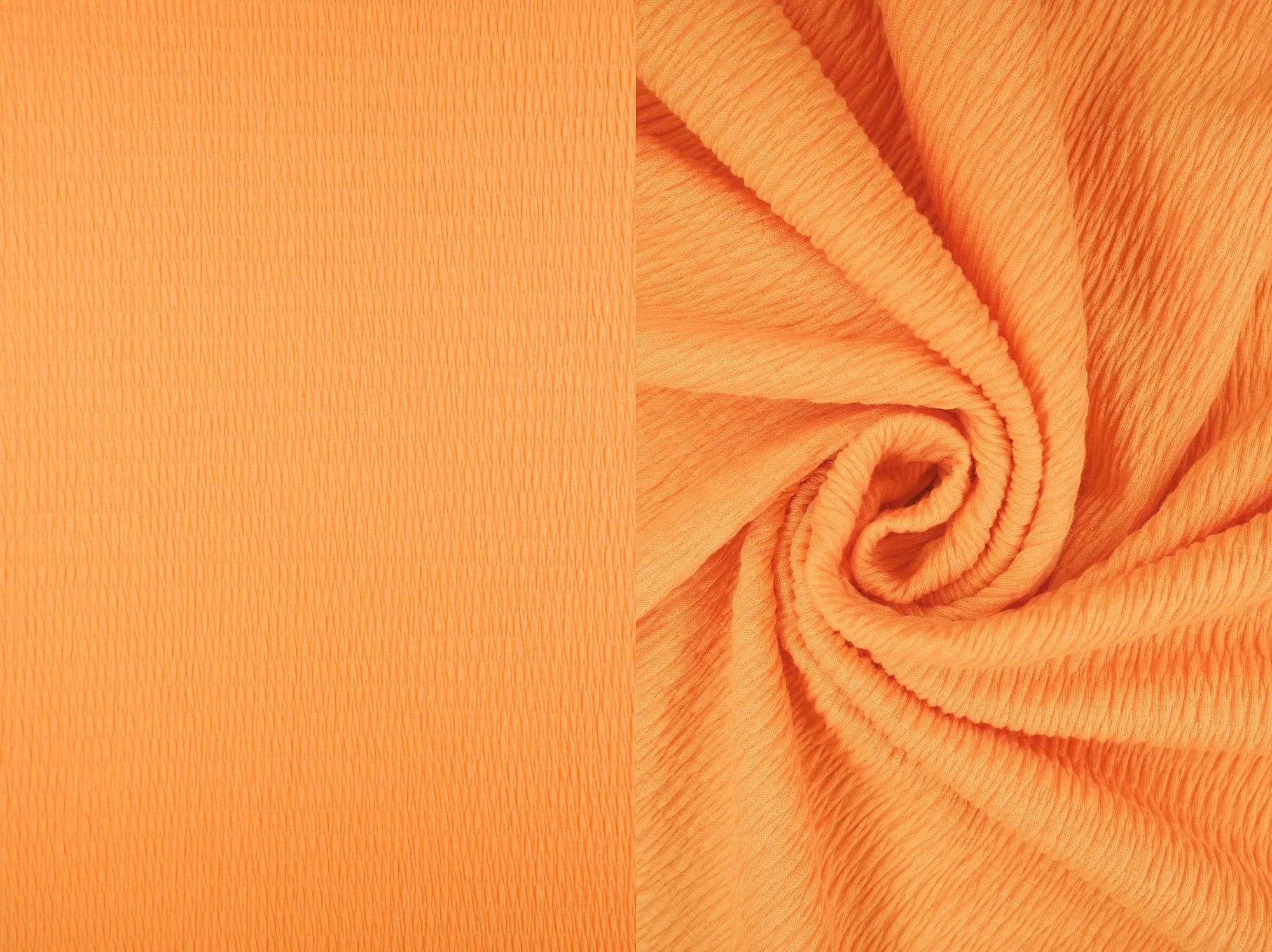 KNT4437 ORANGE LT BODYSUIT BOTTOMS CAMI DRESS JERSEY KNIT NO-PRINT POLYESTER RAYON SKIRTS SOLID SPANDEX STRETCH TOPS