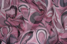 MESH-SE80904 DUSTY MAUVE BLACK BLOUSE BODYSUIT CAMI FLOCKING GEOMETRIC GREY LOUNGEWEAR MESH PAISLEY PINK POLYESTER PRINT RETRO SPANDEX STRETCH TOPS TUNICS VIOLET WHITE