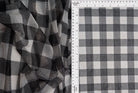 MESH-SE902140 BLACK/WHT BLOUSE BODYSUIT CAMI CHECKERED FLOCKING GINGHAM LOUNGEWEAR MESH PLAID POLYESTER PRINT SPANDEX STRETCH TOPS TUNICS