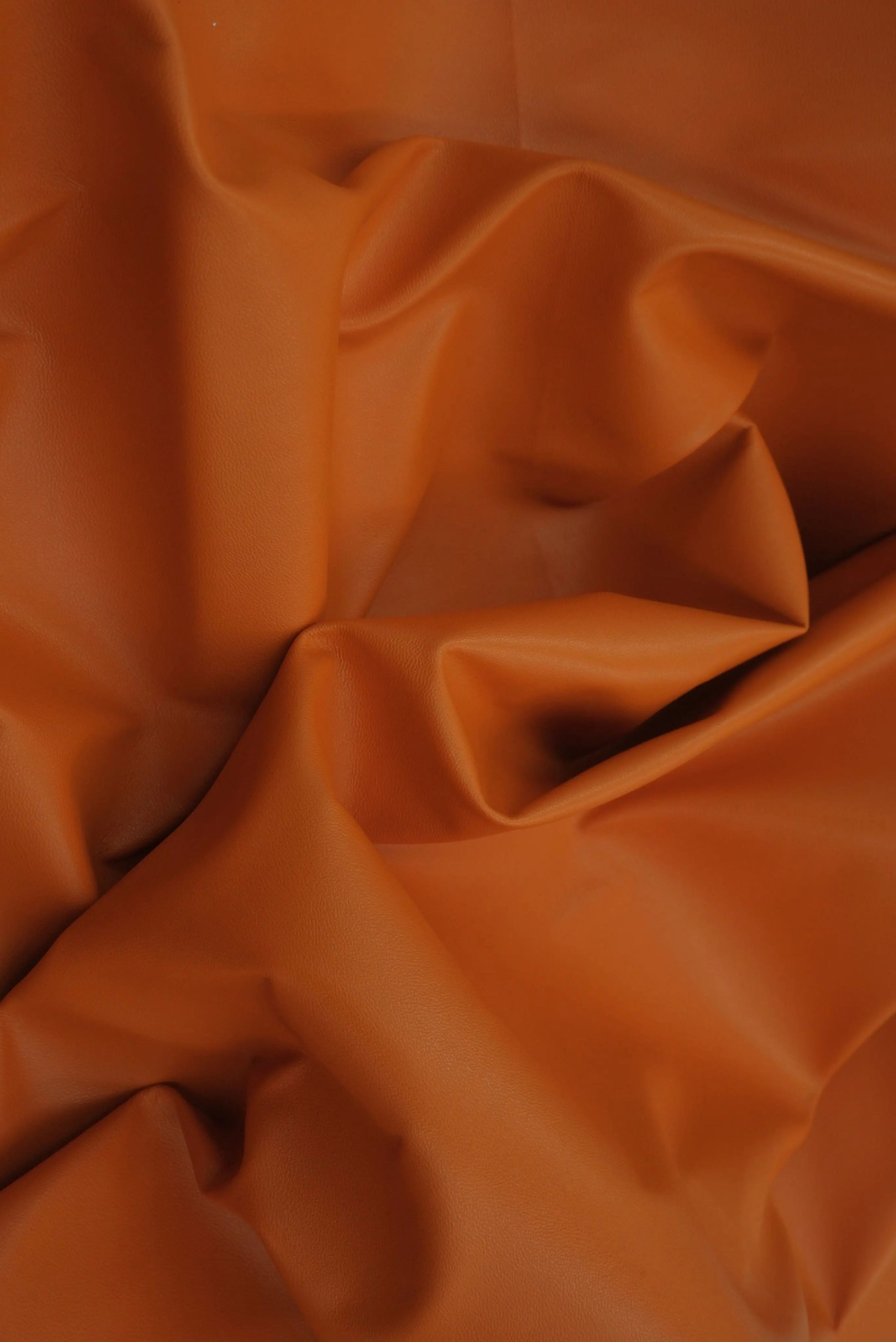 PU4218 ORANGE BURNT BODYSUIT BOTTOMS CAMI DRESS KNIT LEATHER NO-PRINT OUTERWEAR PANTS POLYESTER SKIRTS SOLID STRETCH TOPS