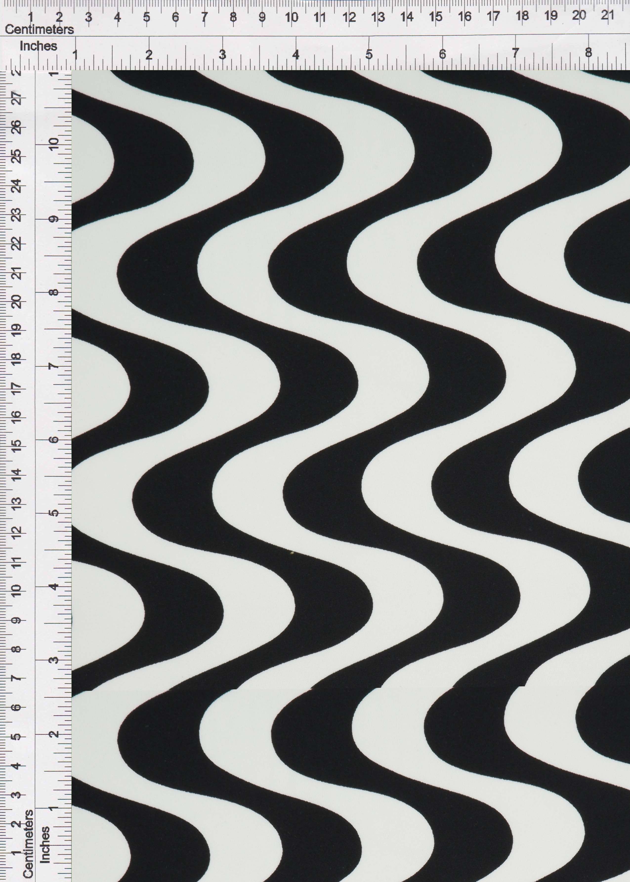 KNT1389-Q20310 BLK/WHT ACTIVEWEAR BIKER SHORTS BLACK BODYSUIT BOTTOMS CAMI DRESS DTY GEOMETRIC KNIT LOUNGEWEAR PANTS POLYESTER PRINT SKIRTS SPANDEX STRETCH T-SHIRT TOPS TUNICS WHITE