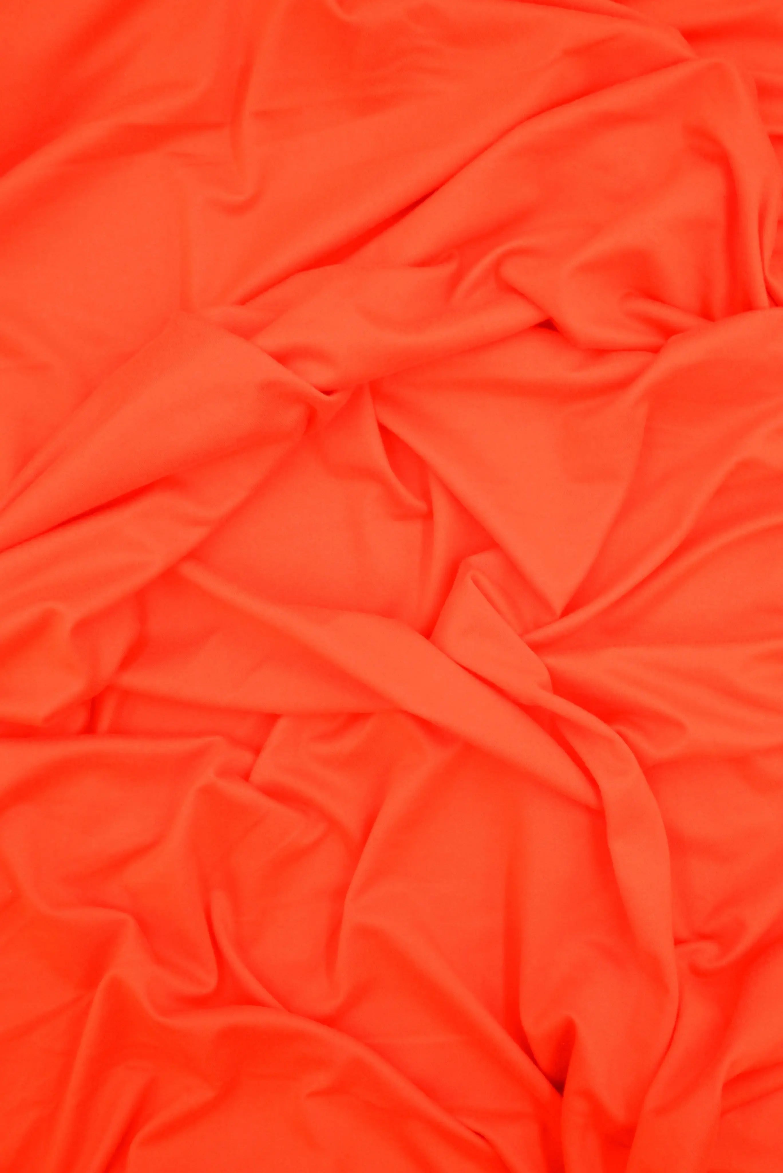 KNT2100 ORANGE NEW BIKER SHORTS BODYSUIT CAMI DRESS DTY BRUSHED KNIT LOUNGEWEAR NO-PRINT ORANGE PANTS POLYESTER RED SOLID SPANDEX STRETCH SUBLIMATION T-SHIRT TOPS TUNICS