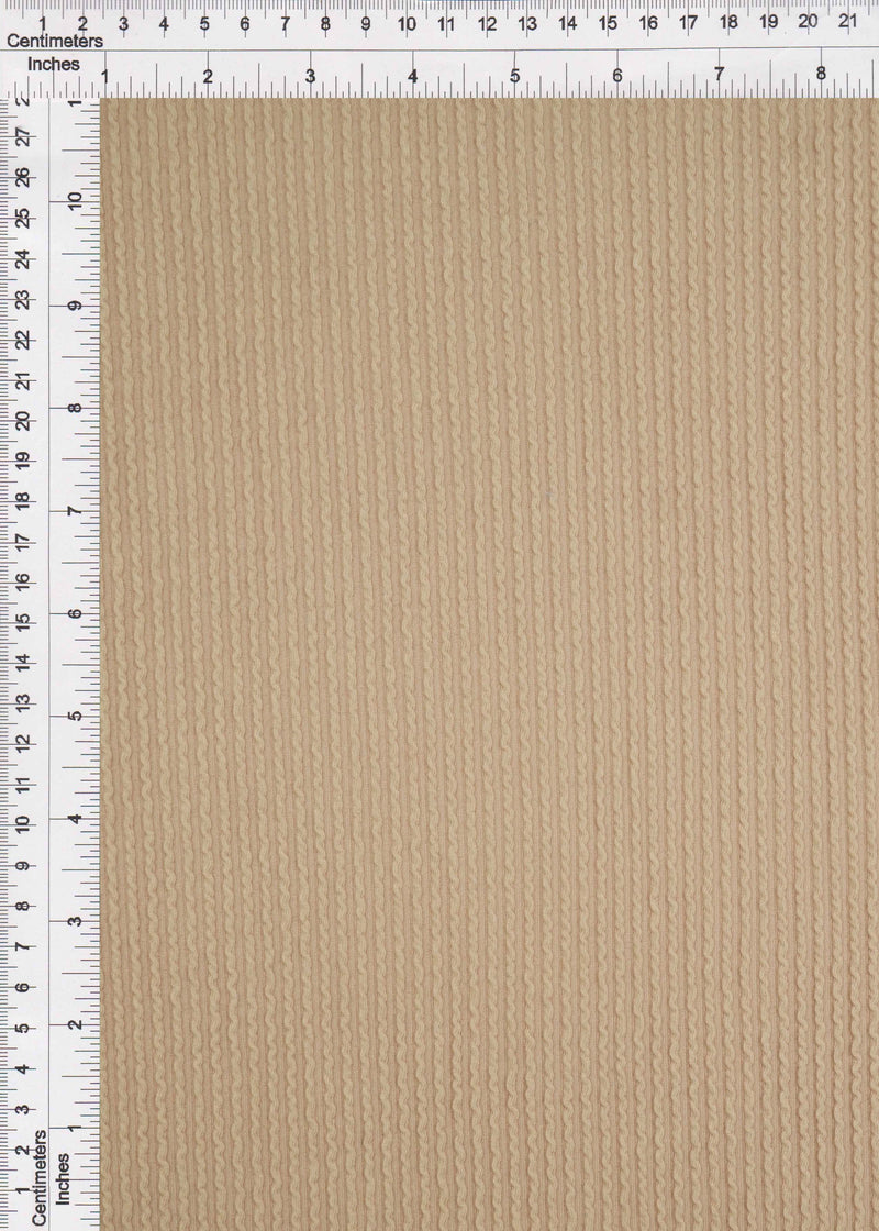 KNT4204 -SAND  SOLID, SOLID-B KNIT