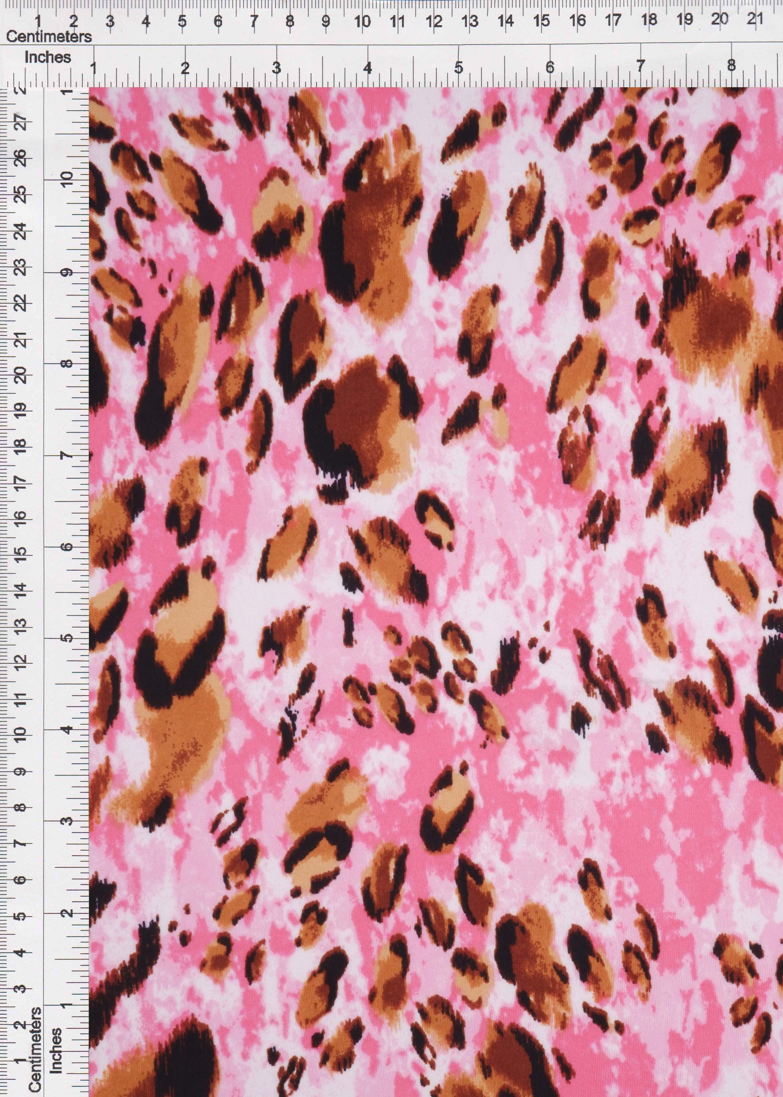 KNT1389-MS11072 PINK ACTIVEWEAR ANIMAL BIKER SHORTS BODYSUIT BOTTOMS CAMI DRESS KNIT LOUNGEWEAR PANTS PINK POLYESTER PRINT SKIRTS SPANDEX STRETCH T-SHIRT TIE-DYE TOPS TUNICS