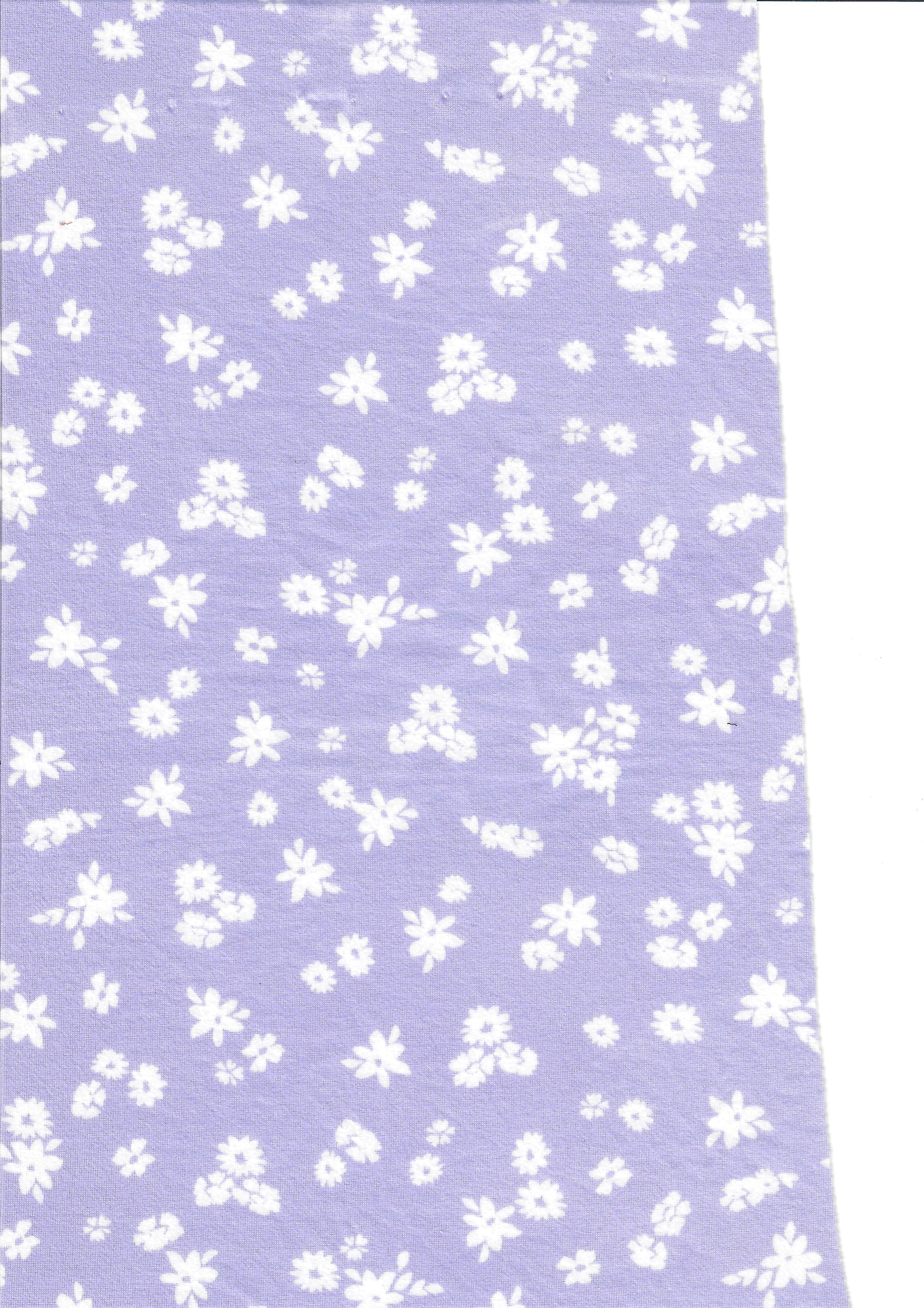 KNT2100-MS10217 LAVENDER FLOWER BIKER SHORTS BLOUSE BODYSUIT BOTTOMS CAMI DITSY DRESS DTY BRUSHED FLORAL KNIT LAVANDER LOUNGEWEAR PANTS POLYESTER PRINT SPANDEX STRETCH T-SHIRT TOPS TUNICS