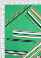 KNT1389-MS11077 GREEN ACTIVEWEAR BIKER SHORTS BODYSUIT BOTTOMS CAMI DRESS GREEN KNIT LOUNGEWEAR PANTS POLYESTER PRINT SKIRTS SPANDEX STRETCH STRIPE T-SHIRT TOPS TUNICS