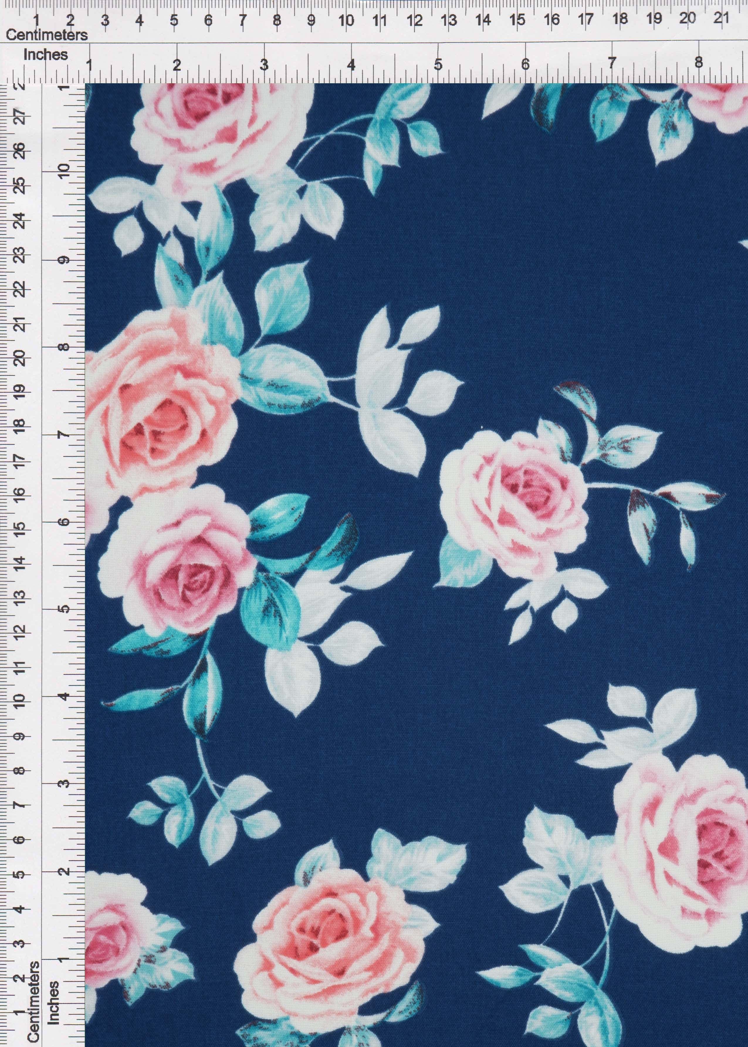 POP4178-MS11116 NAVY FLOWER AIRFLOW BLOUSE BLUE BODYSUIT BOTTOMS CAMI CEY DRESS FLORAL LOUNGEWEAR NAVY PANTS PINK POLYESTER PRINT SKIRTS SUBLIMATION TOPS WOVEN