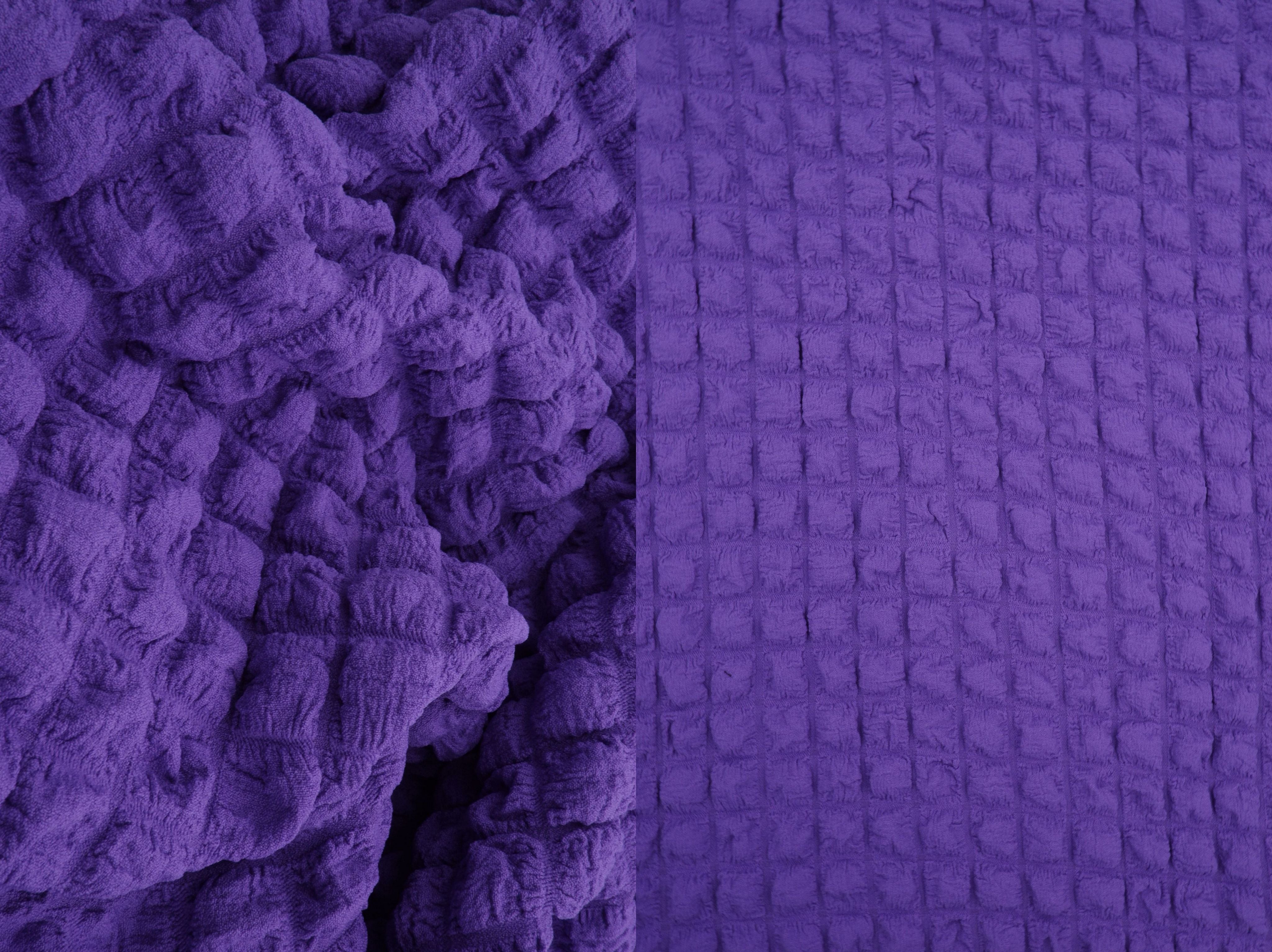 CRP4461 PURPLE BLOUSE BODYSUIT BOTTOMS CAMI DRESS JACQUARD NO-PRINT NON STRETCH PANTS POLYESTER SKIRTS SOLID SPANDEX TOPS TUNICS VIOLET WOVEN