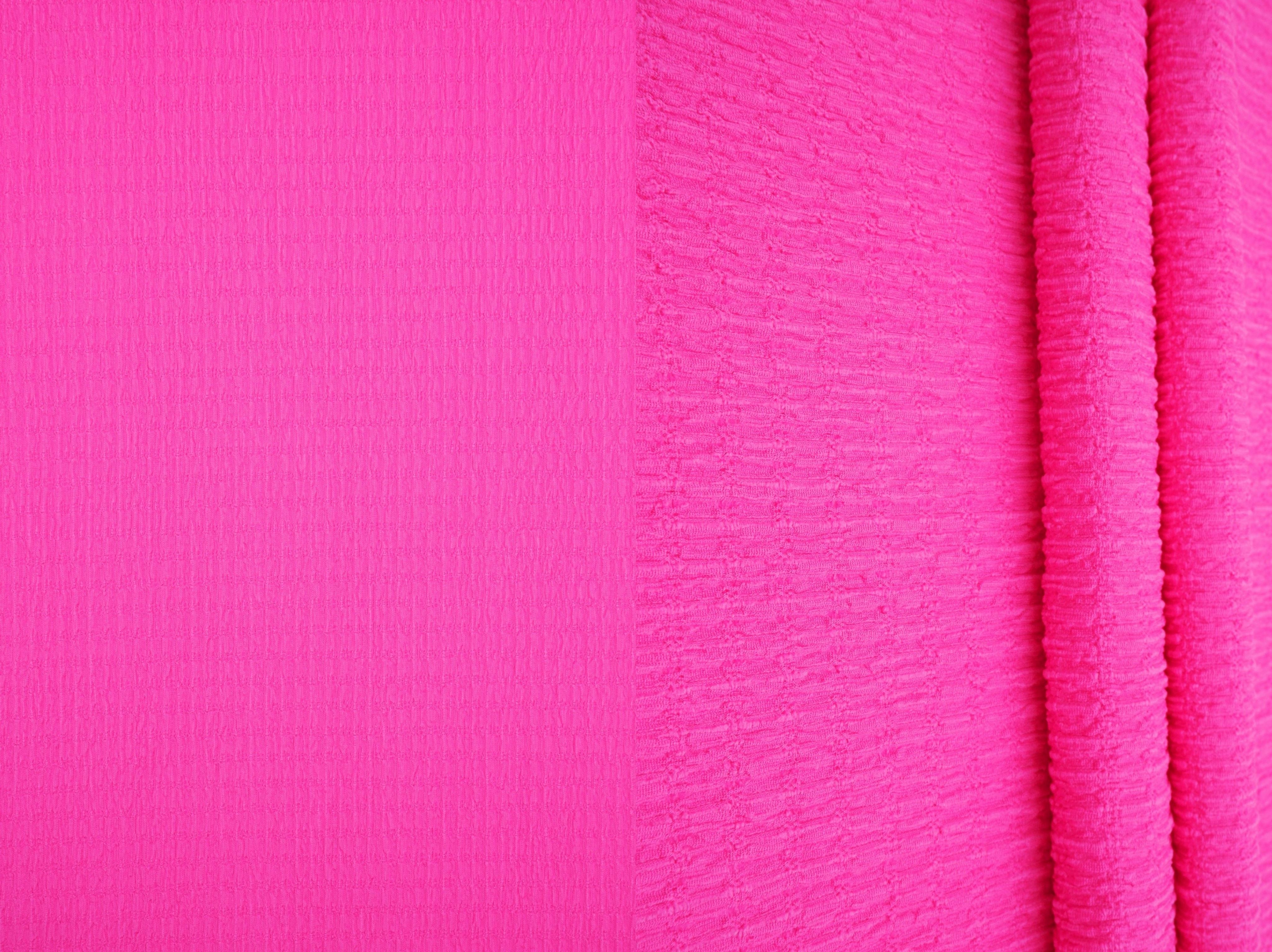 KNT4455 PINK PP BODYSUIT BOTTOMS CAMI CRINKLE DRESS JERSEY KNIT LOUNGEWEAR NO-PRINT POLYESTER SKIRTS SOLID SPANDEX STRETCH TOPS